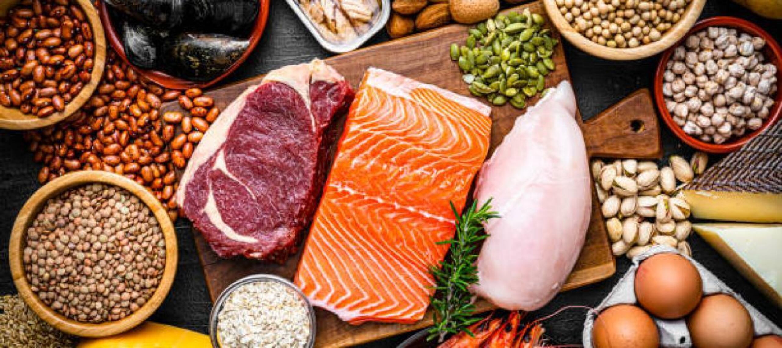 Algunas proteínas son más saludables que otras.