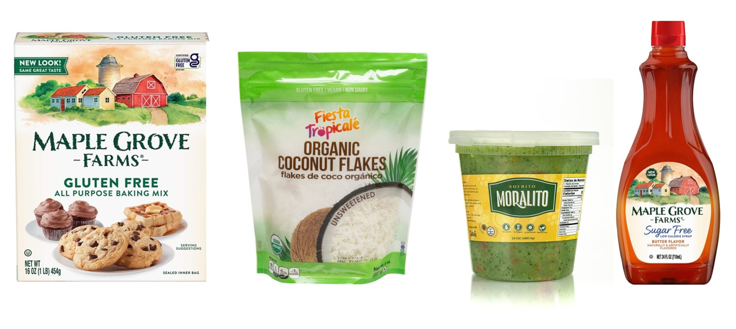 Algunos delos productos de liana Foods, Inc.