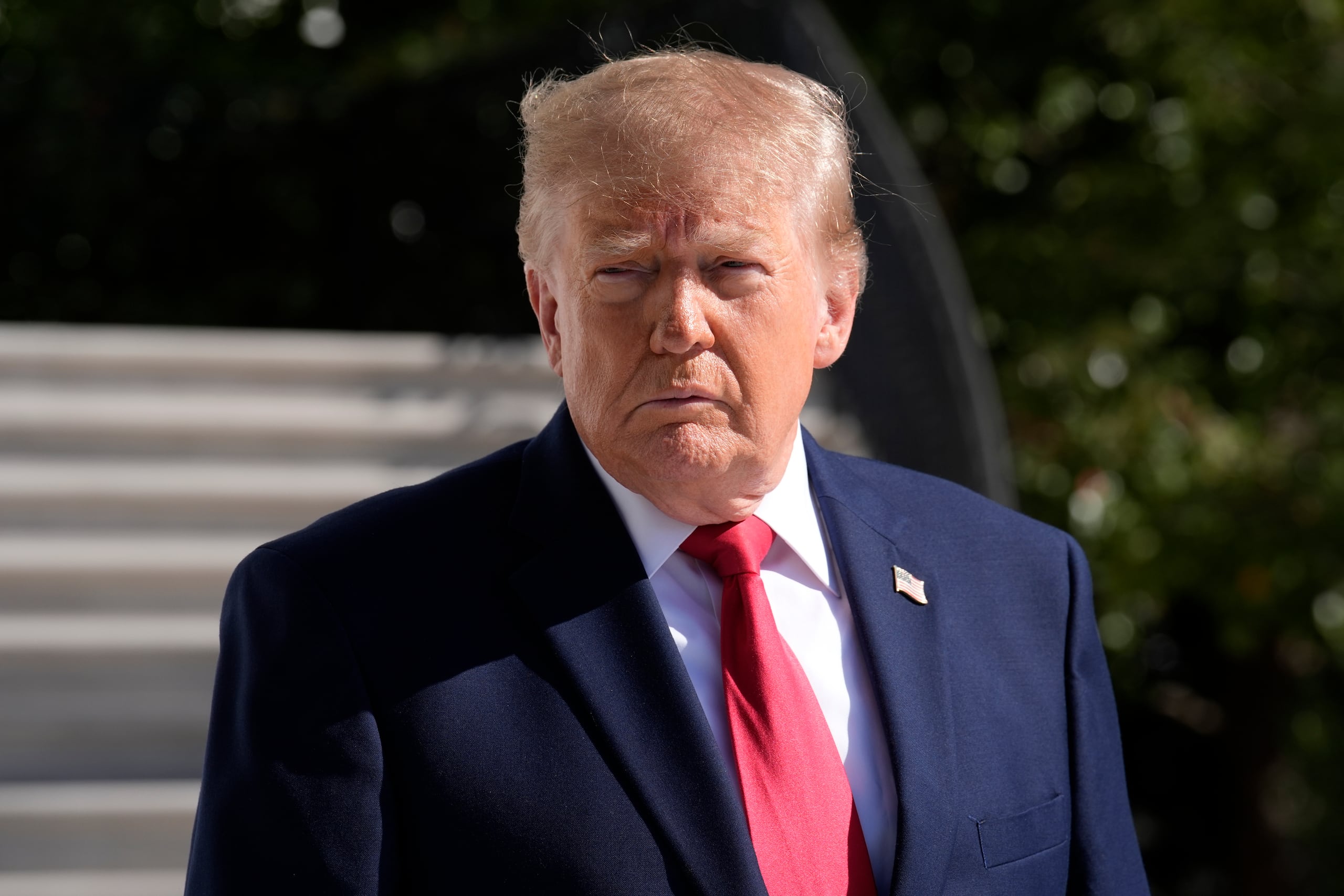 Fotografía del presidente estadounidense, Donald Trump. EFE/Yuri Gripas