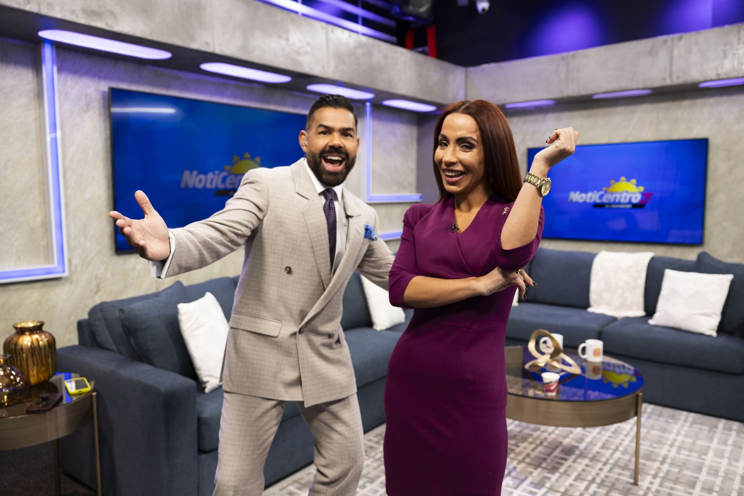José Santana y Sylvia Verónica Camacho