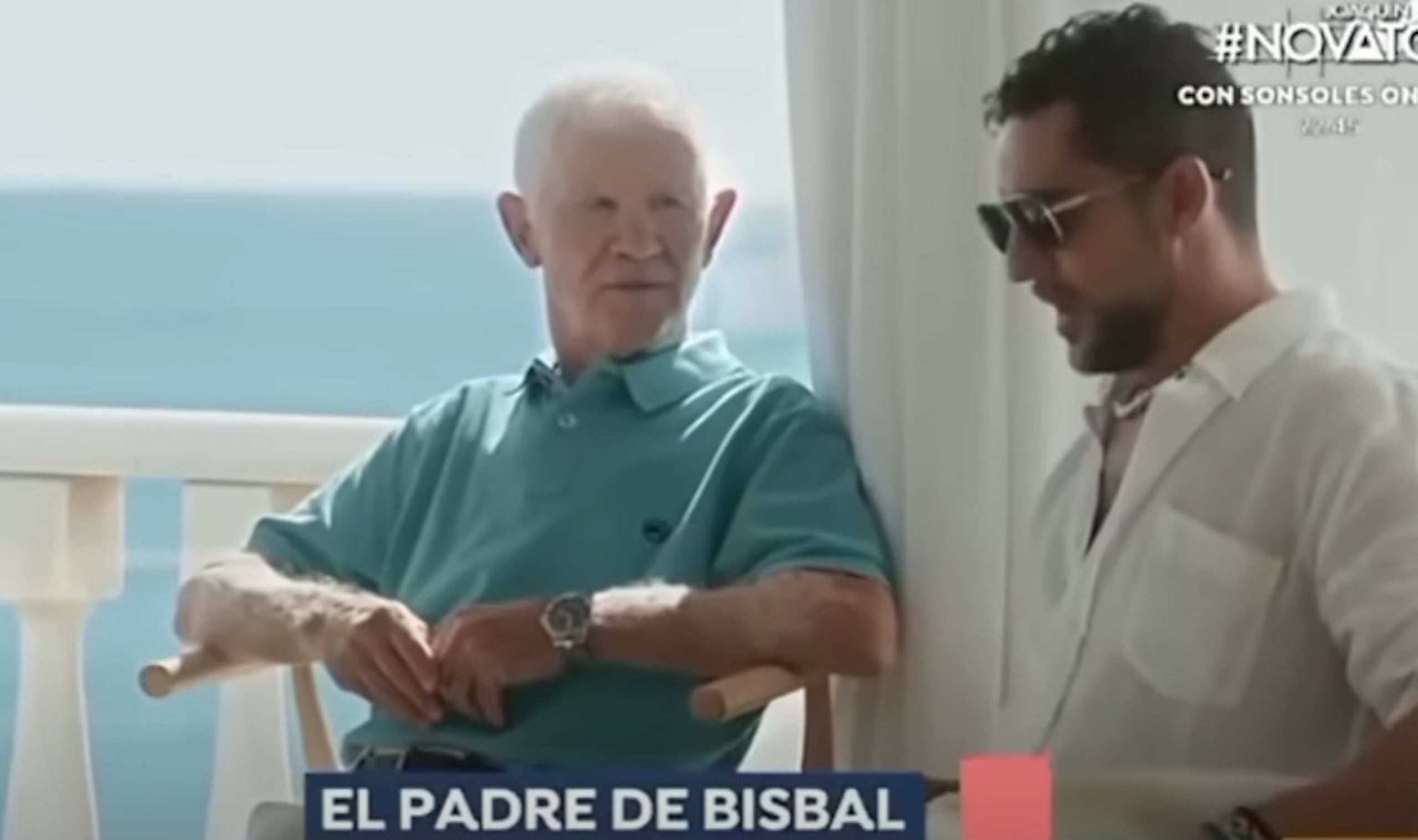 David Bisbal y su padre, José "Pepe" Bisbal.