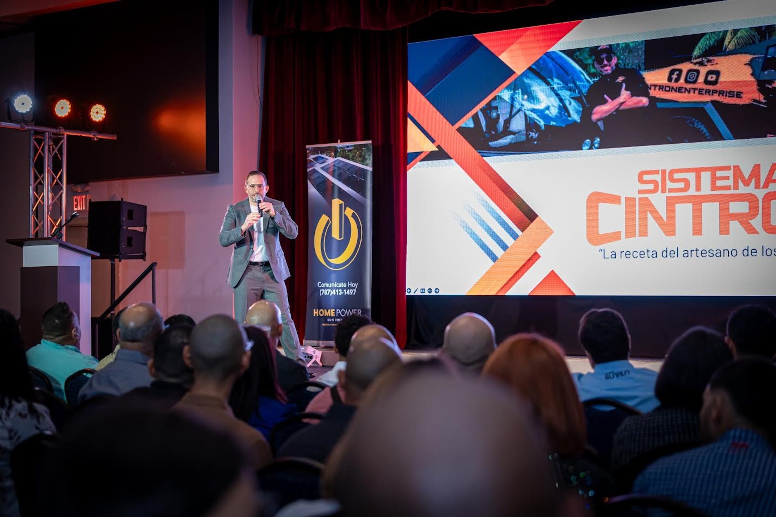 Erick Cintrón, presidente de Cintrón Enterprise y Sistema Cintrón