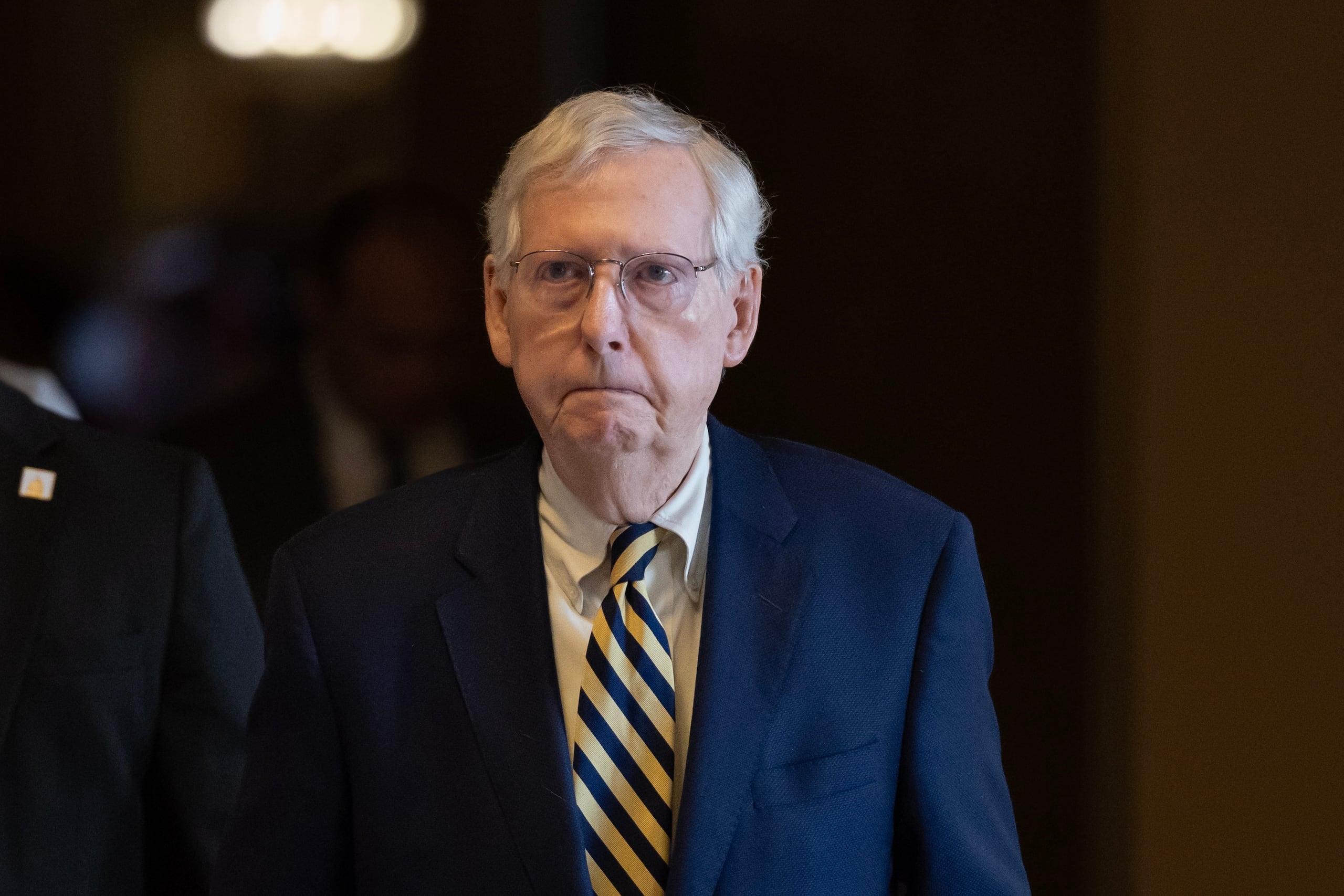 El senador estadounidense Mitch McConnell