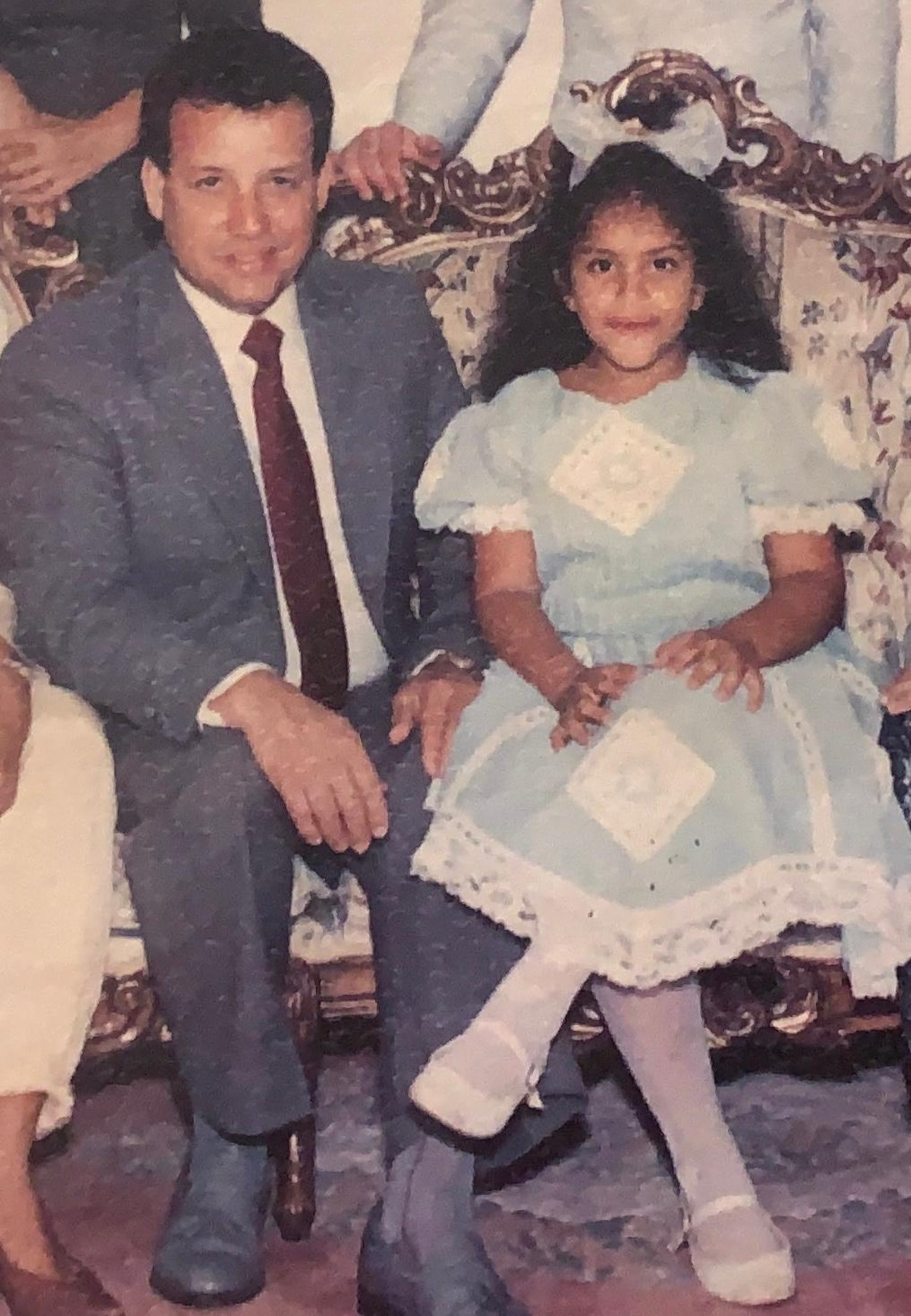 De su padre Julián Ortiz, la chef aprendió el gusto por la cocina, pero además grandes lecciones de vida.