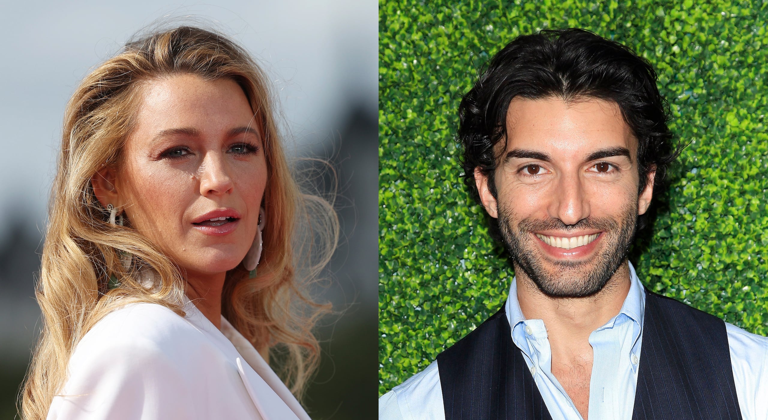 Los actores estadounidenses Blake Lively (i) y Justin Baldoni (d). (EFE/ Andy Rain / Nina Prommer)