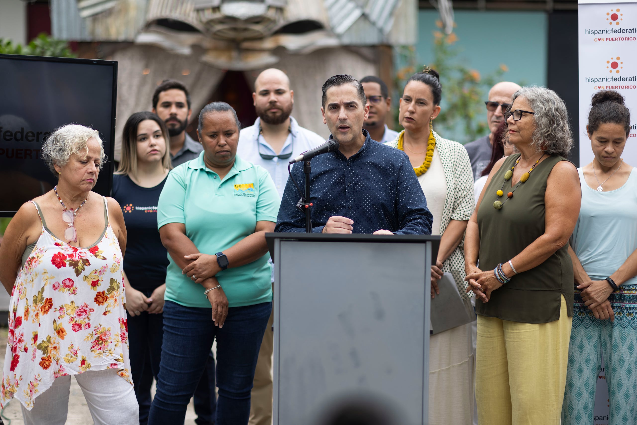 Frankie Miranda, presidente de Hispanic Federation, compartió parte de los datos recopilados en el informe sobre el impacto de la proliferación de los negocios de alquiler a corto plazo a través de todo Puerto Rico.