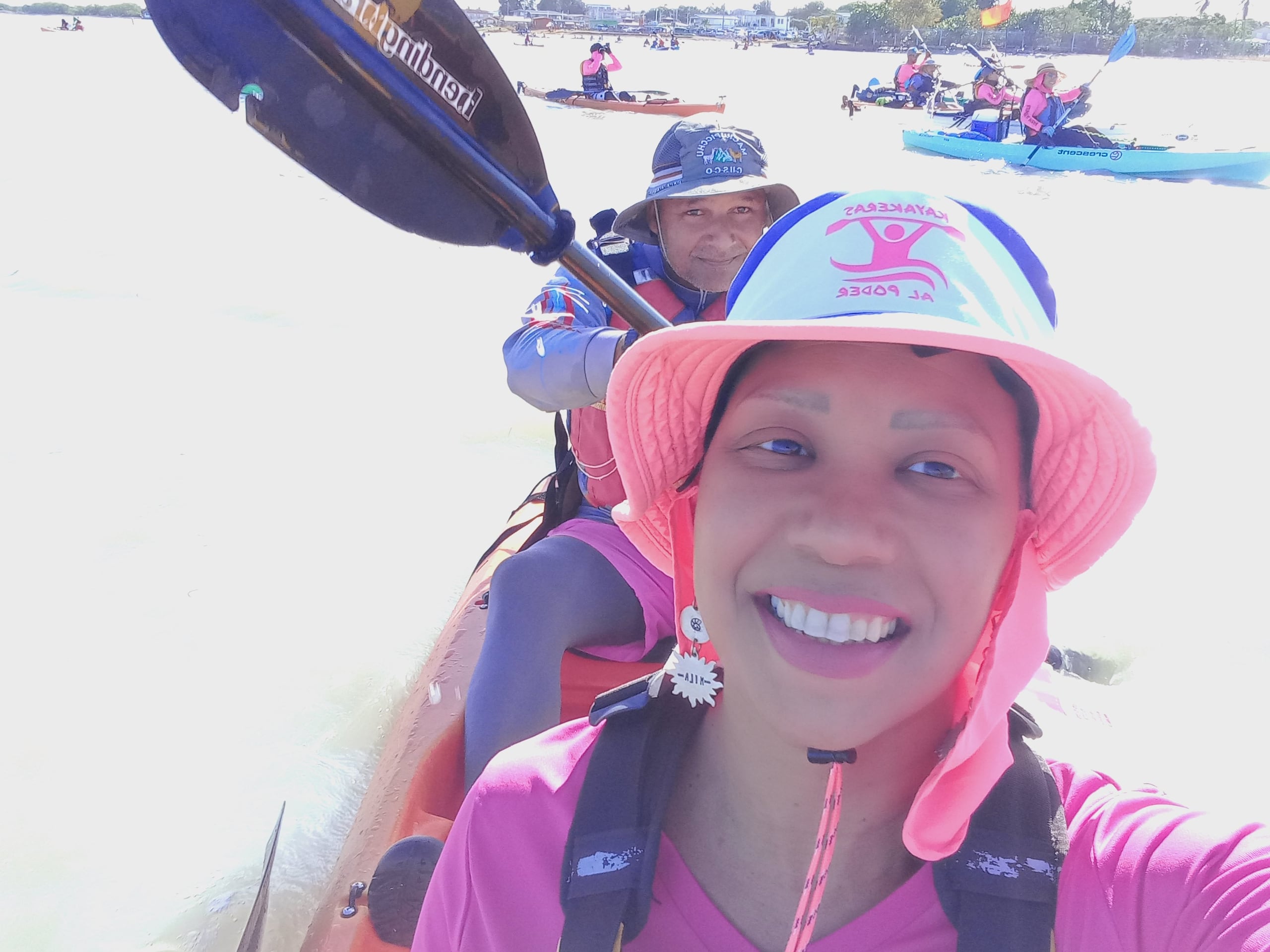 Carmen ha encontrado en el kayakeo la terapia alterna perfecta.