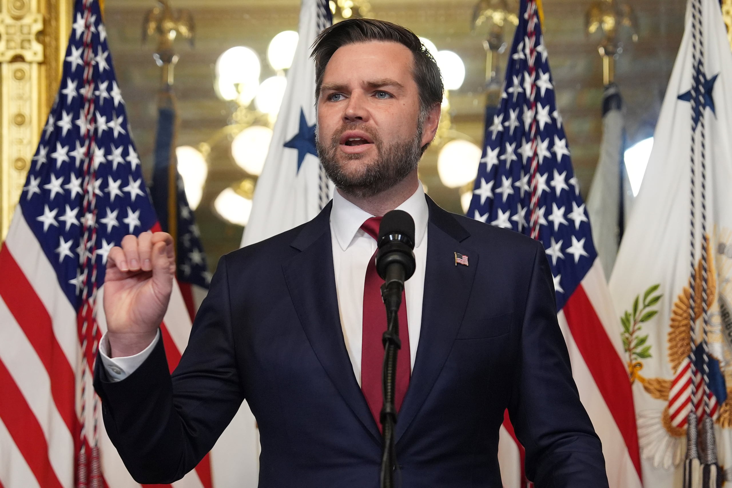 El vicepresidente JD Vance.