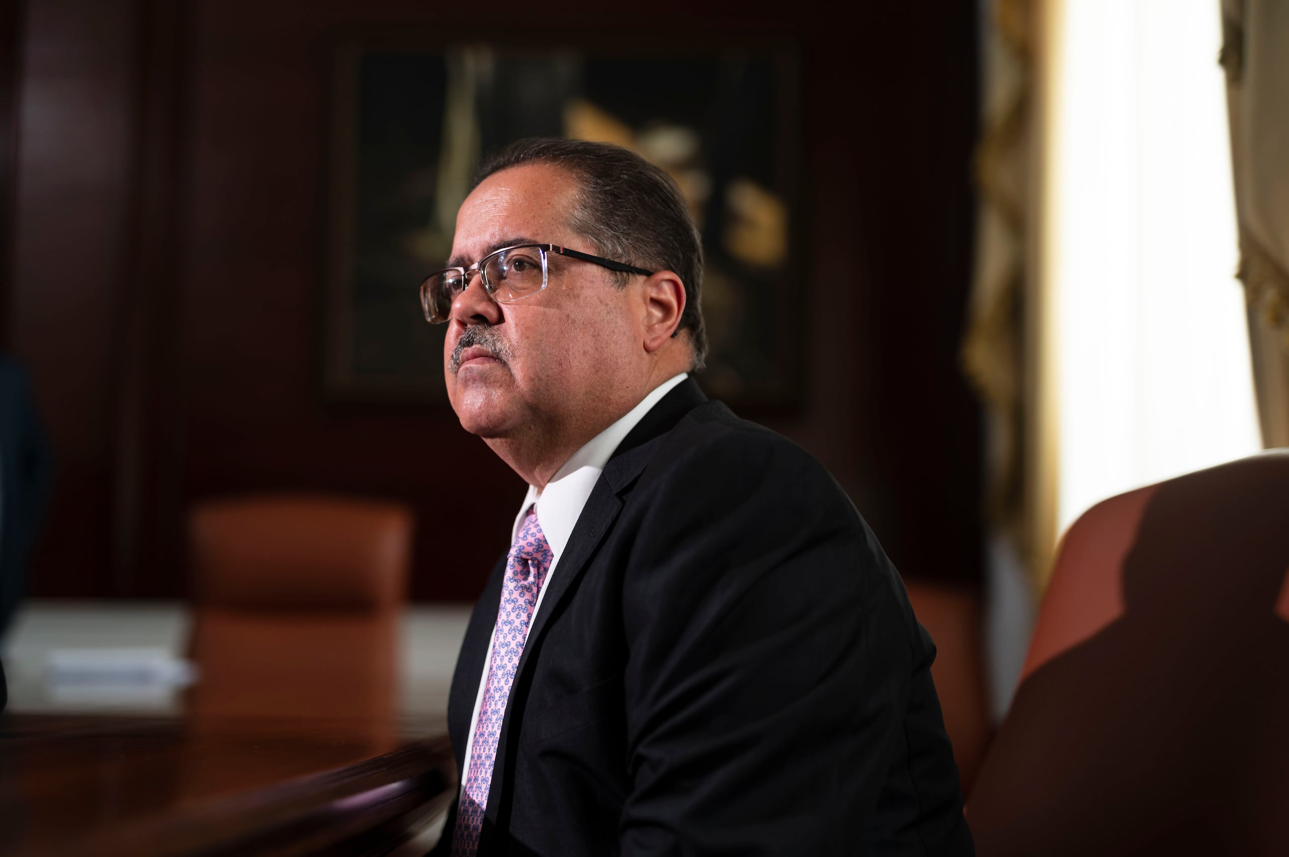 José Luis Dalmau, presidente del Senado.