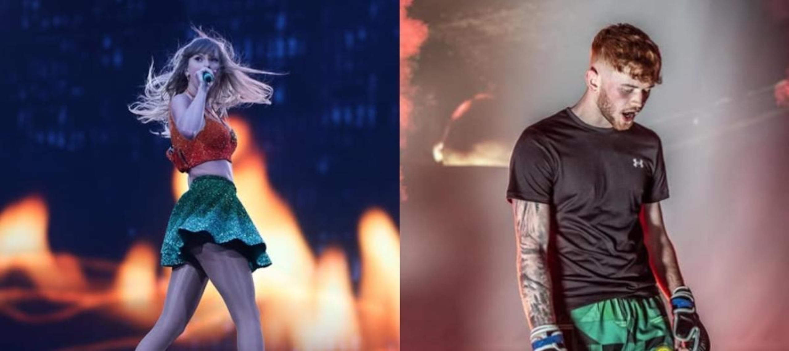 La cantante y el deportista comparten el mismo nombre: Taylor Swift.