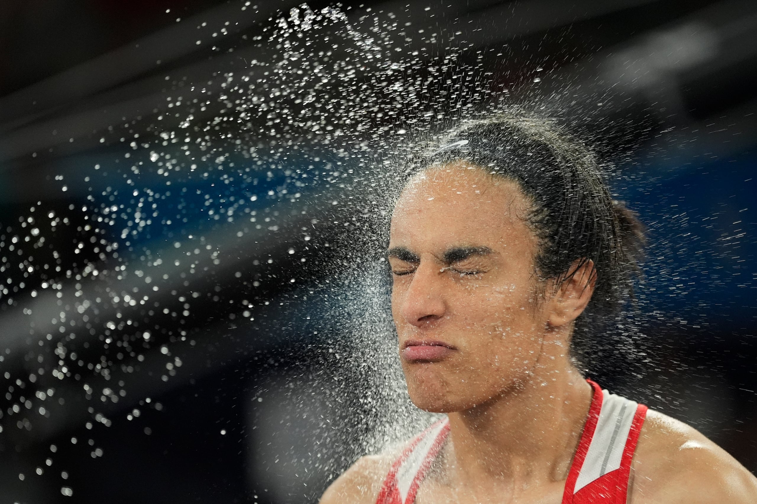 La argelina Imane Khelif.