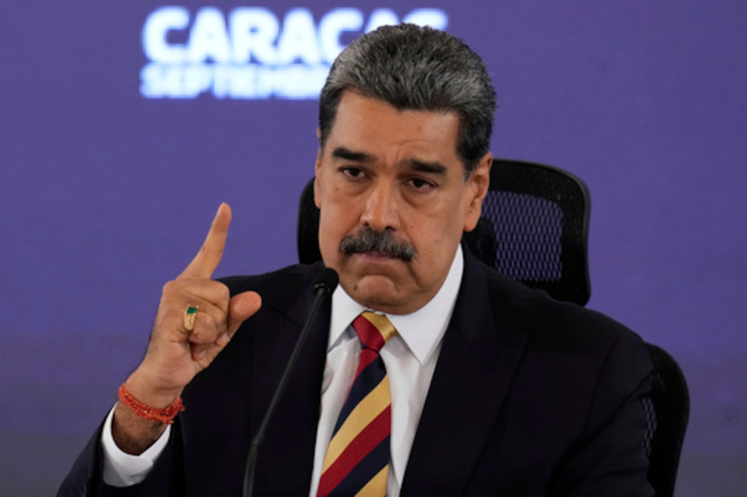 Nicolás Maduro, presidente de Venezuela