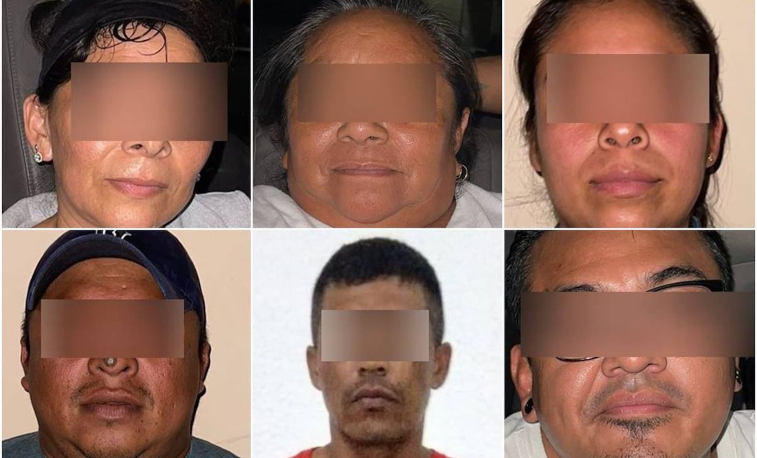 Tres hombres y tres mujeres vinculadas a la operación clandestina fueron arrestadas.