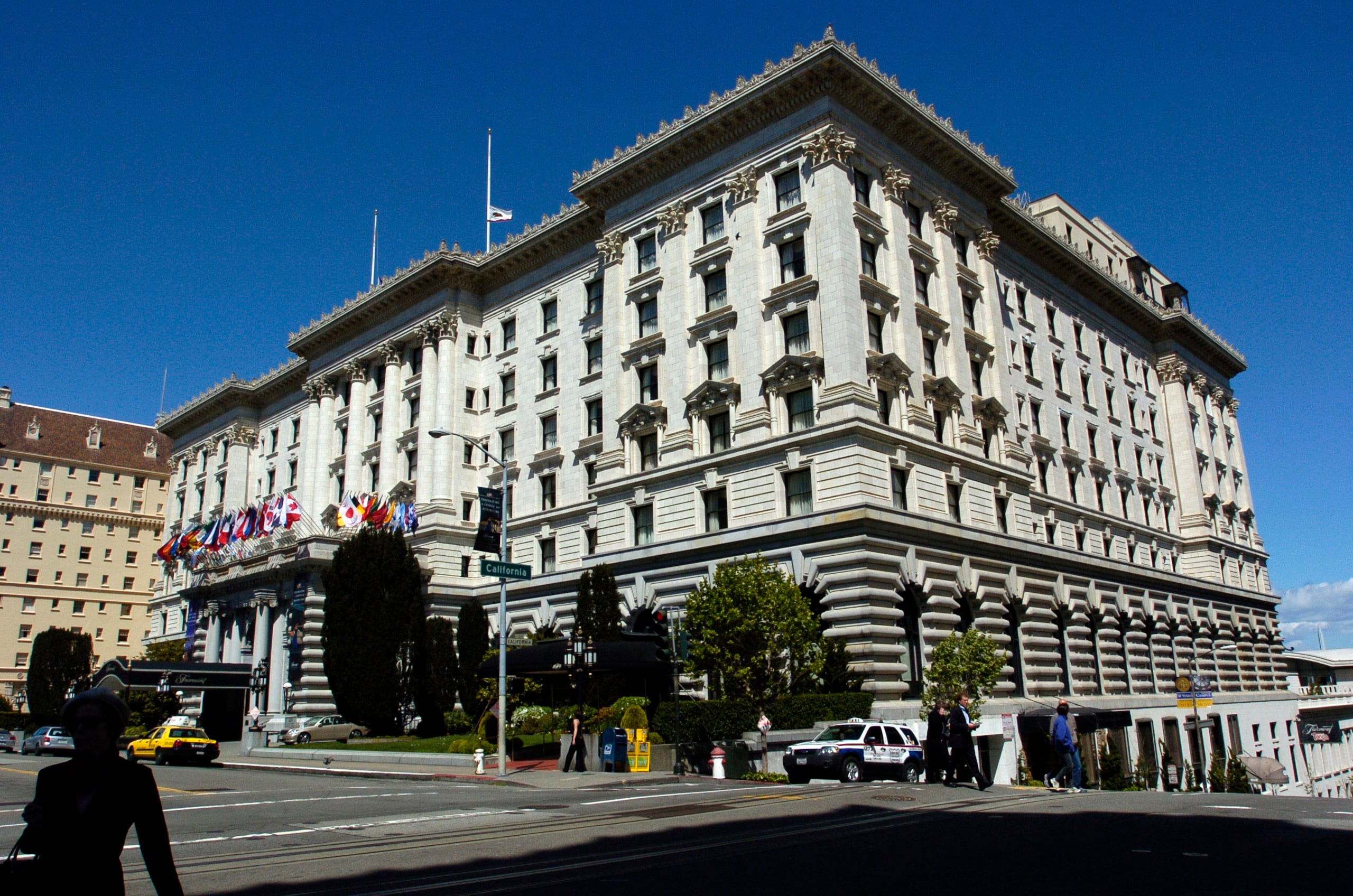 El hotel Fairmont en San Francisco.