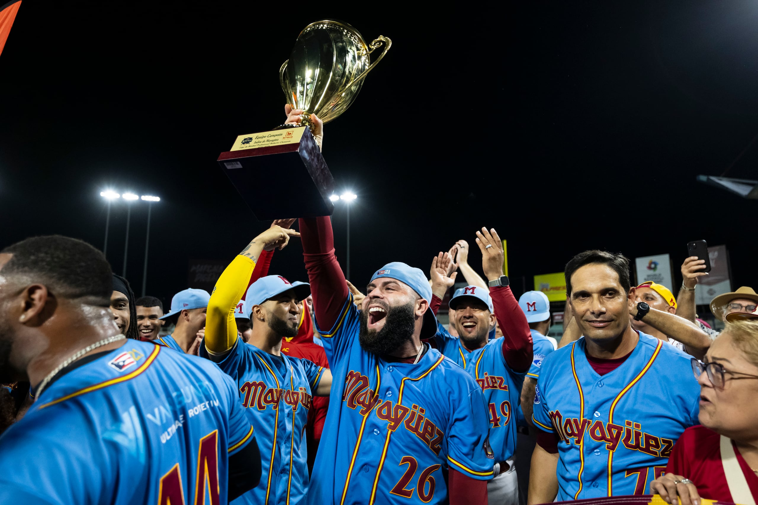 Los Indios de Mayagüez van a defender su título.