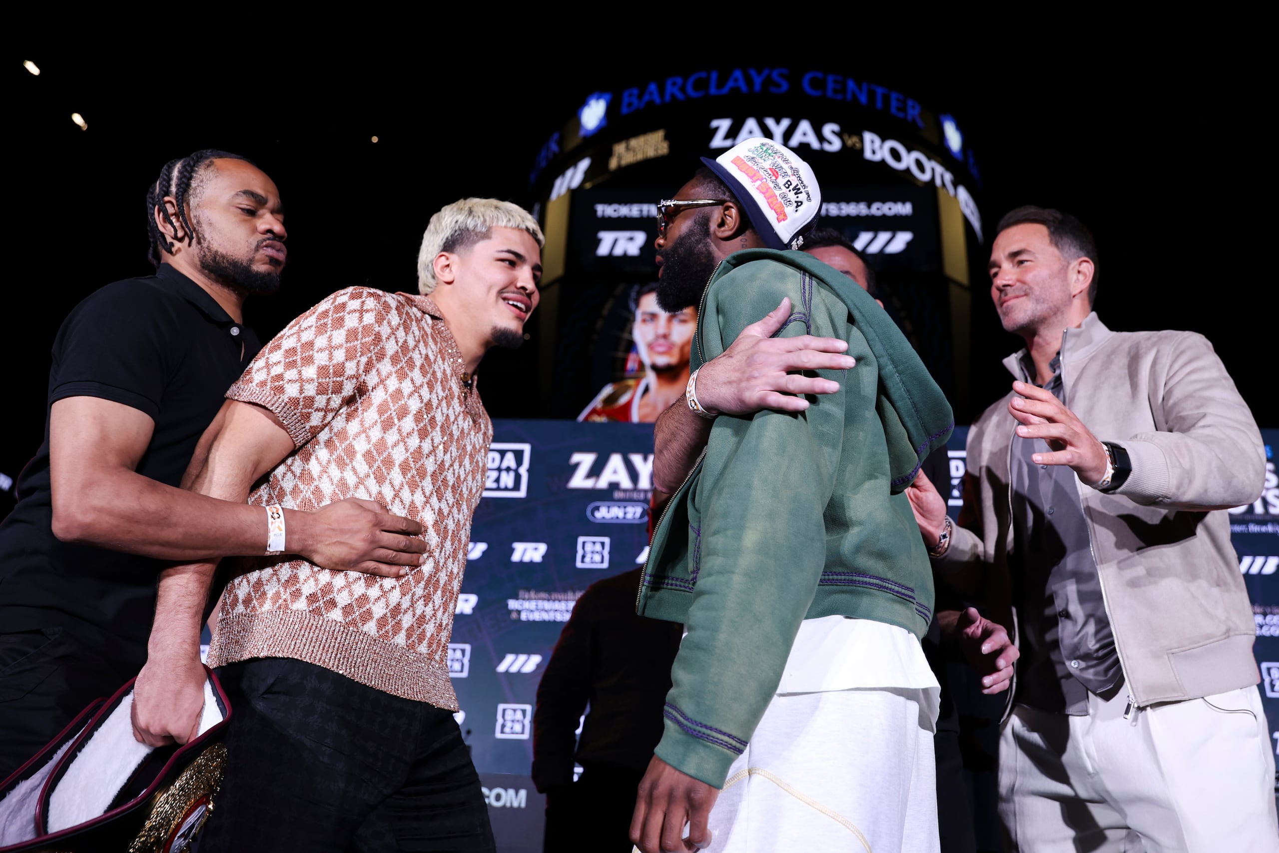 Xander Zayas y Jaron “Boots” Ennis.