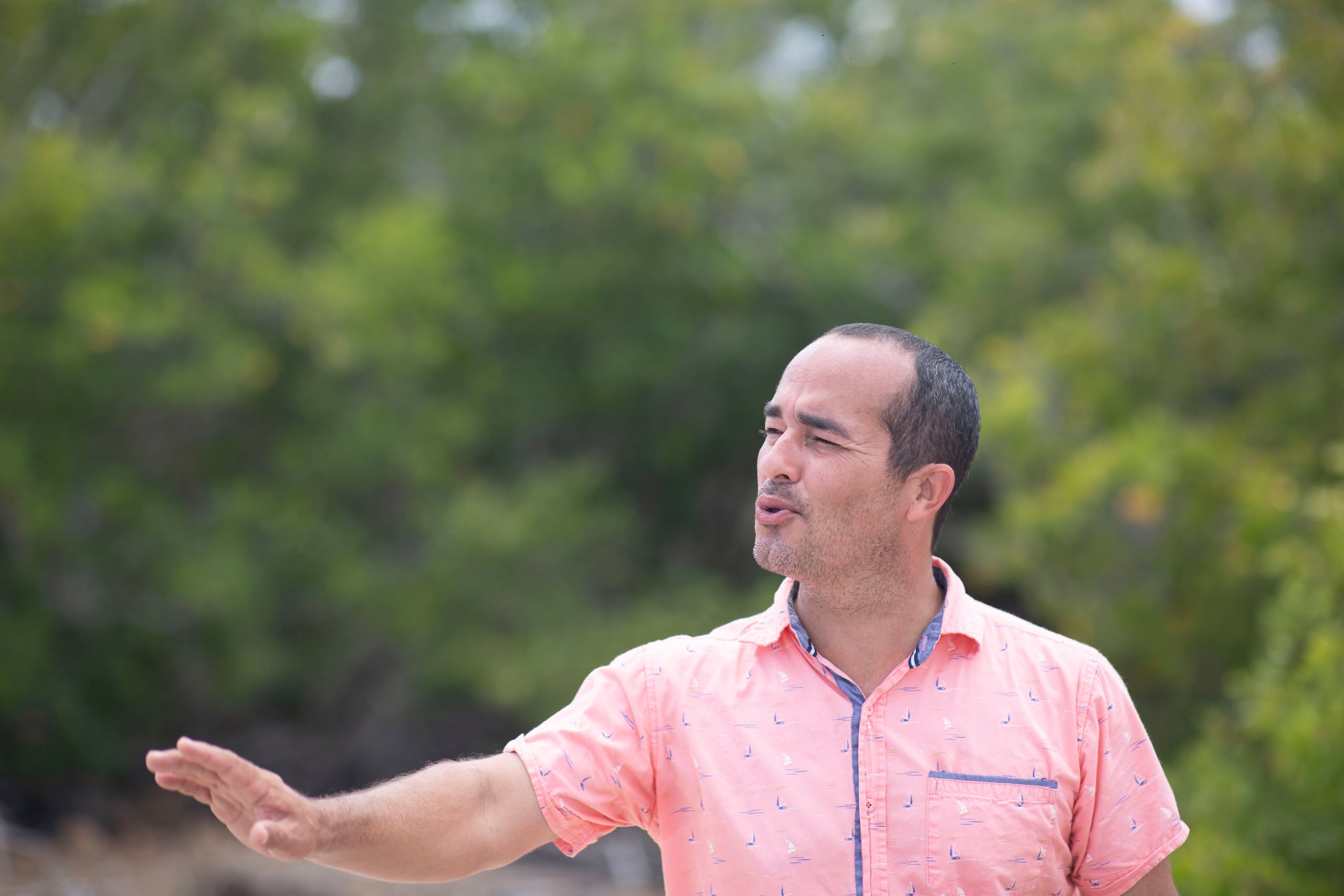 El agricultor y activista Eliezer Molina