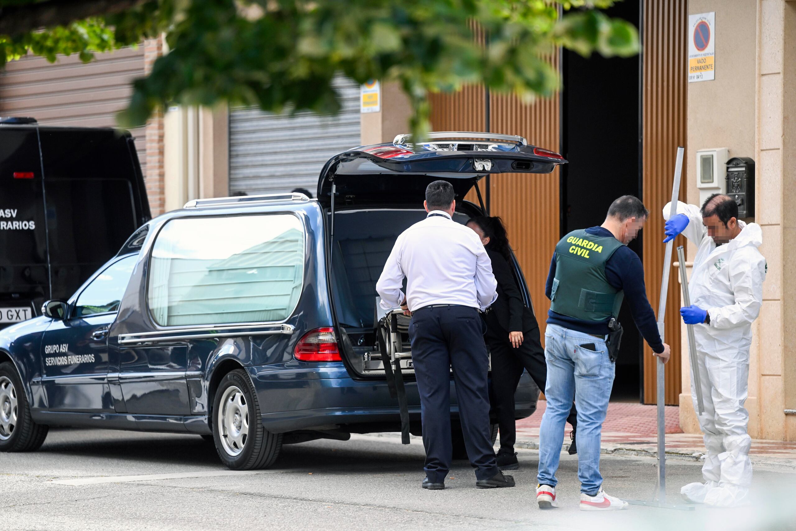 Vecinos fueron quienes alertaron a la Guardia Civil. (EFE/Miguel Ángel Molina)