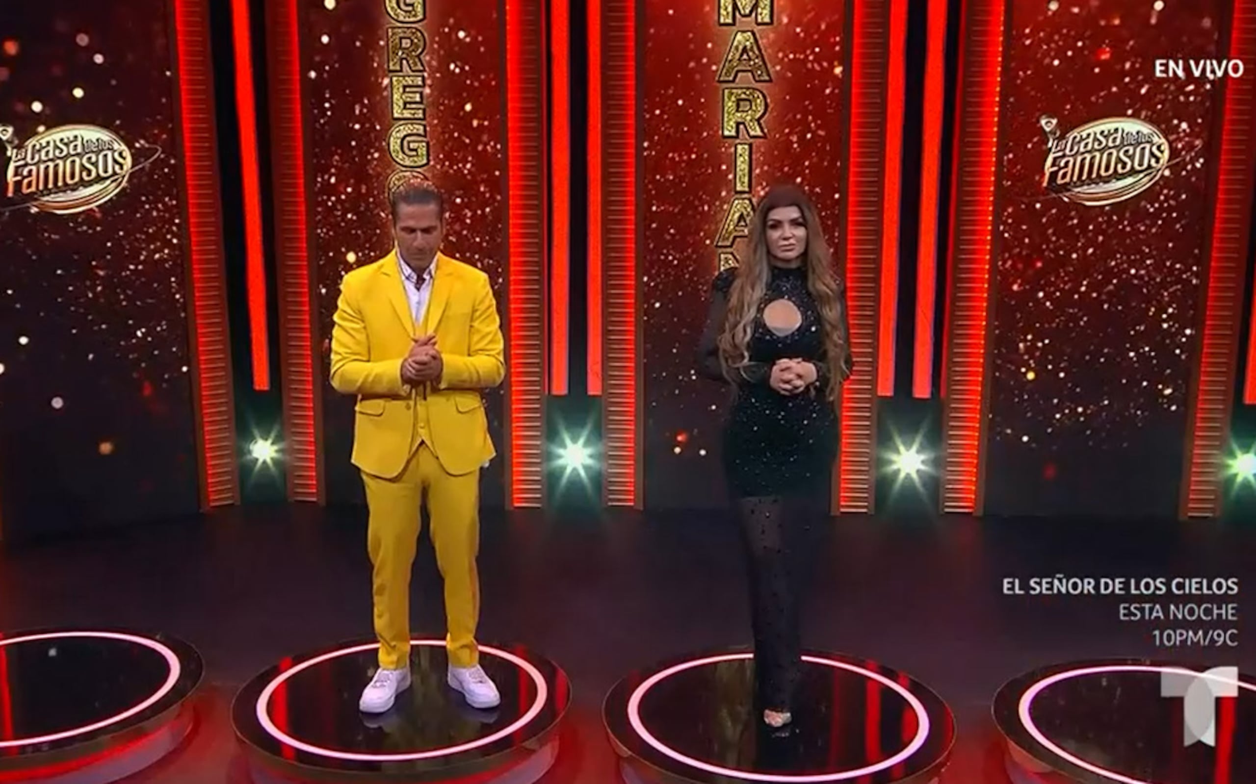 En la foto, Gregorio “El Titi” Pernía y Mariana González