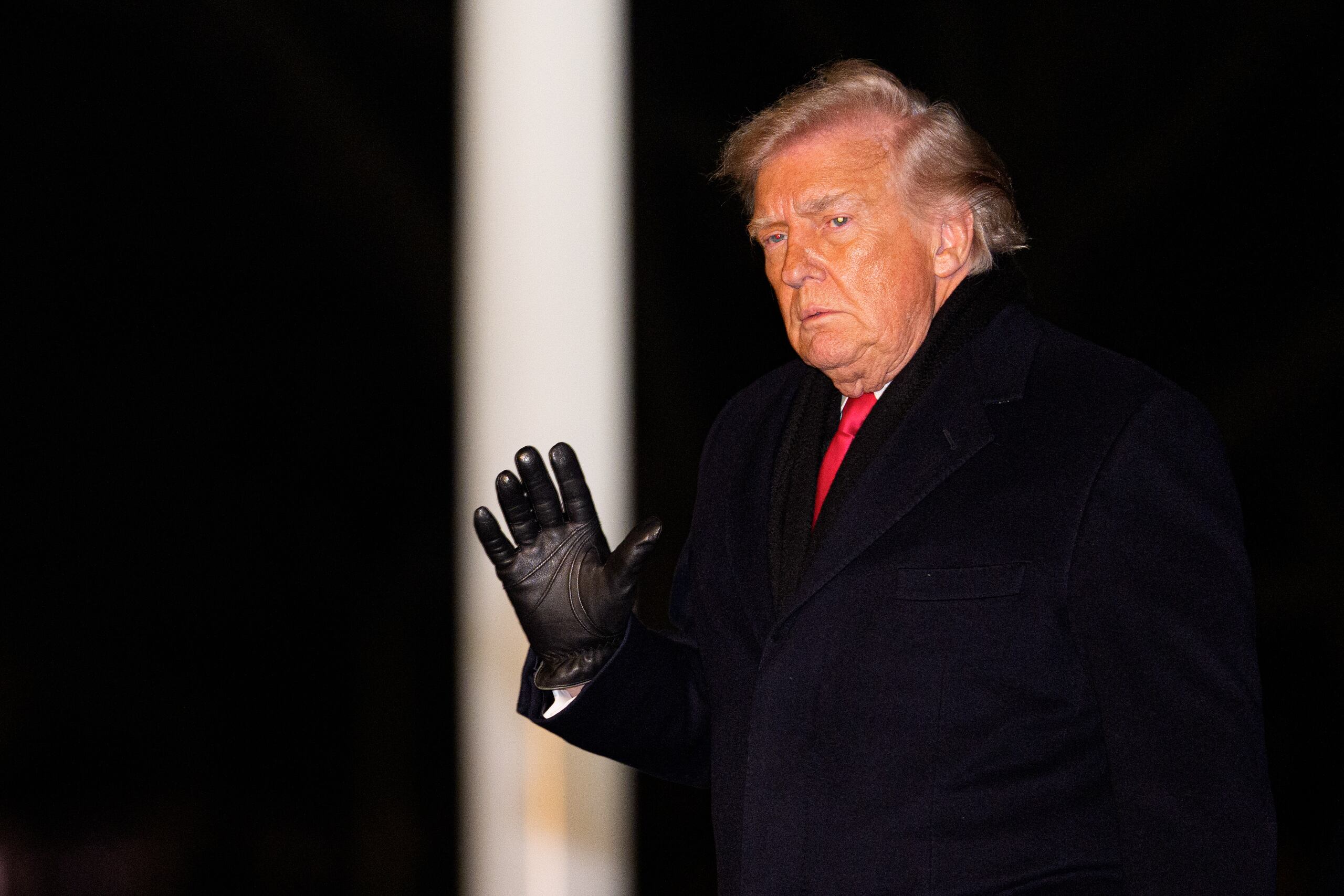 El presidente de Estados Unidos, Donald Trump. (EFE/Aaron Schwartz)