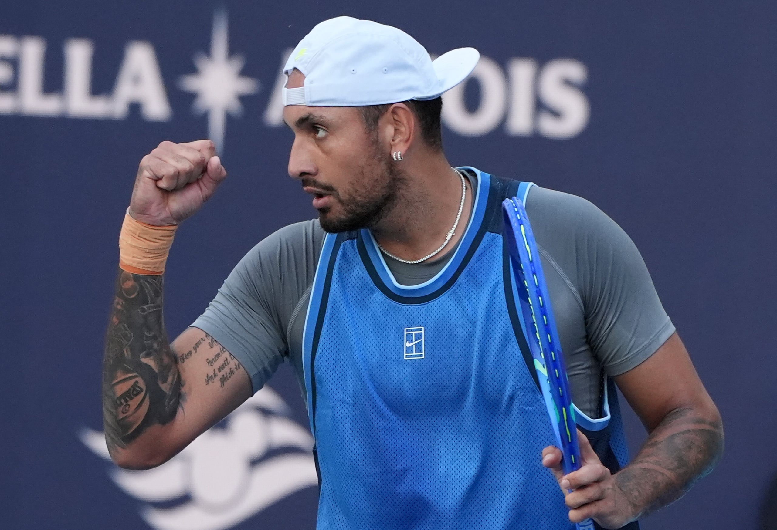 El tenista australiano Nick Kyrgios.