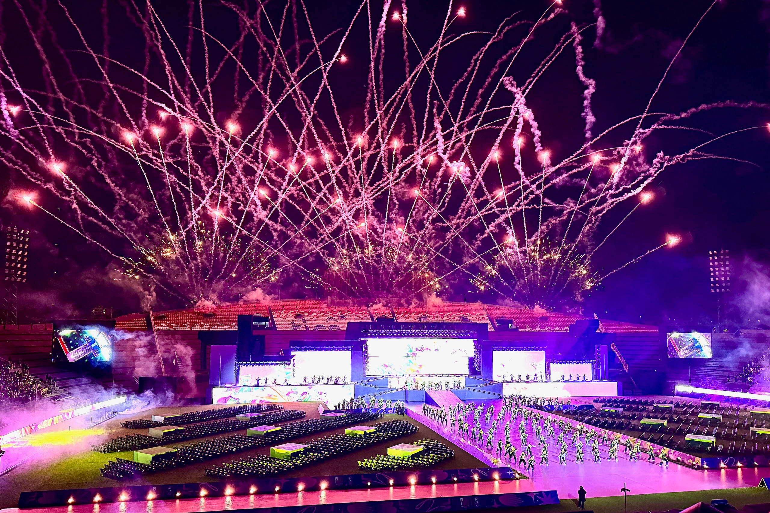 ASUNCION,PARAGUAY. AUGUST 09th: The Delegation of Puerto Rico during the Opening Ceremony of the 2025 Junior Pan American Games, held at the Comite Olimpico Paraguayo, in Asuncion,Paraguay.
(PHOTO BY LUIS LICONA/STRAFFON IMAGES/MANDATORY CREDIT/EDITORIAL USE/NOT FOR SALE/NOT ARCHIVE)