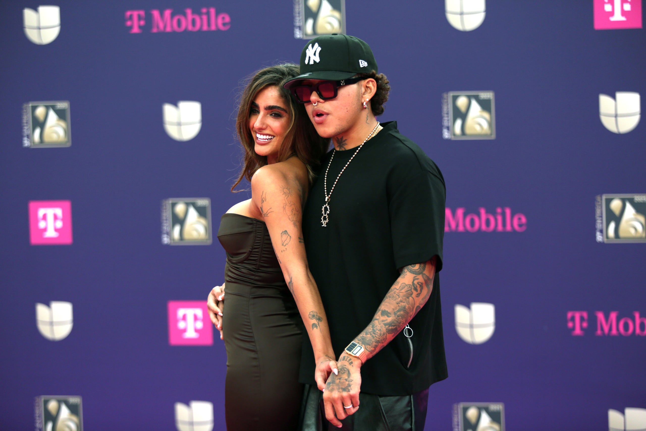 El cantante Beéle y la modelo Isabella Ladera.