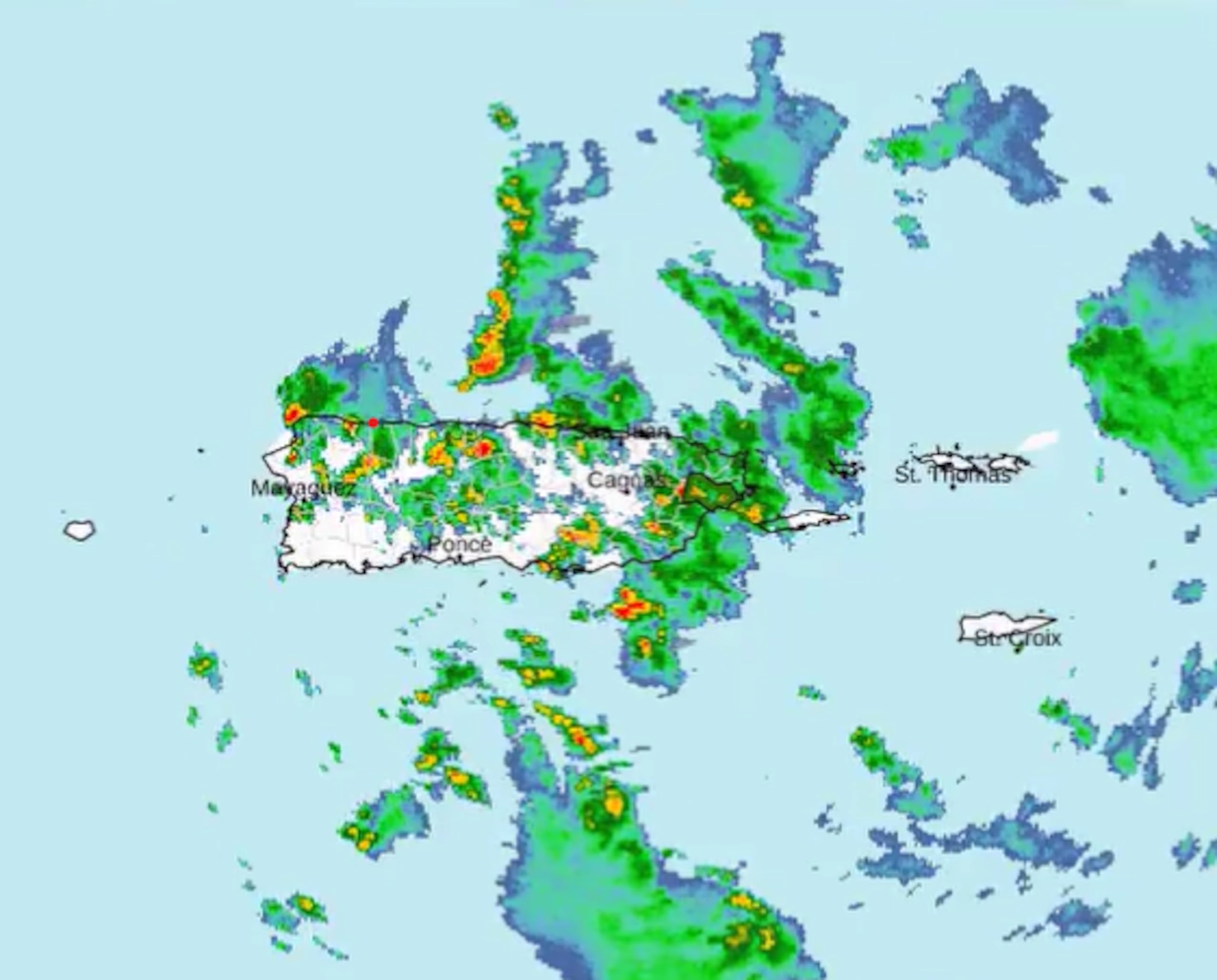 Se espera que se registren más episodios de lluvia durante la noche, principalmente en el norte, este, centro y área metropolitana.