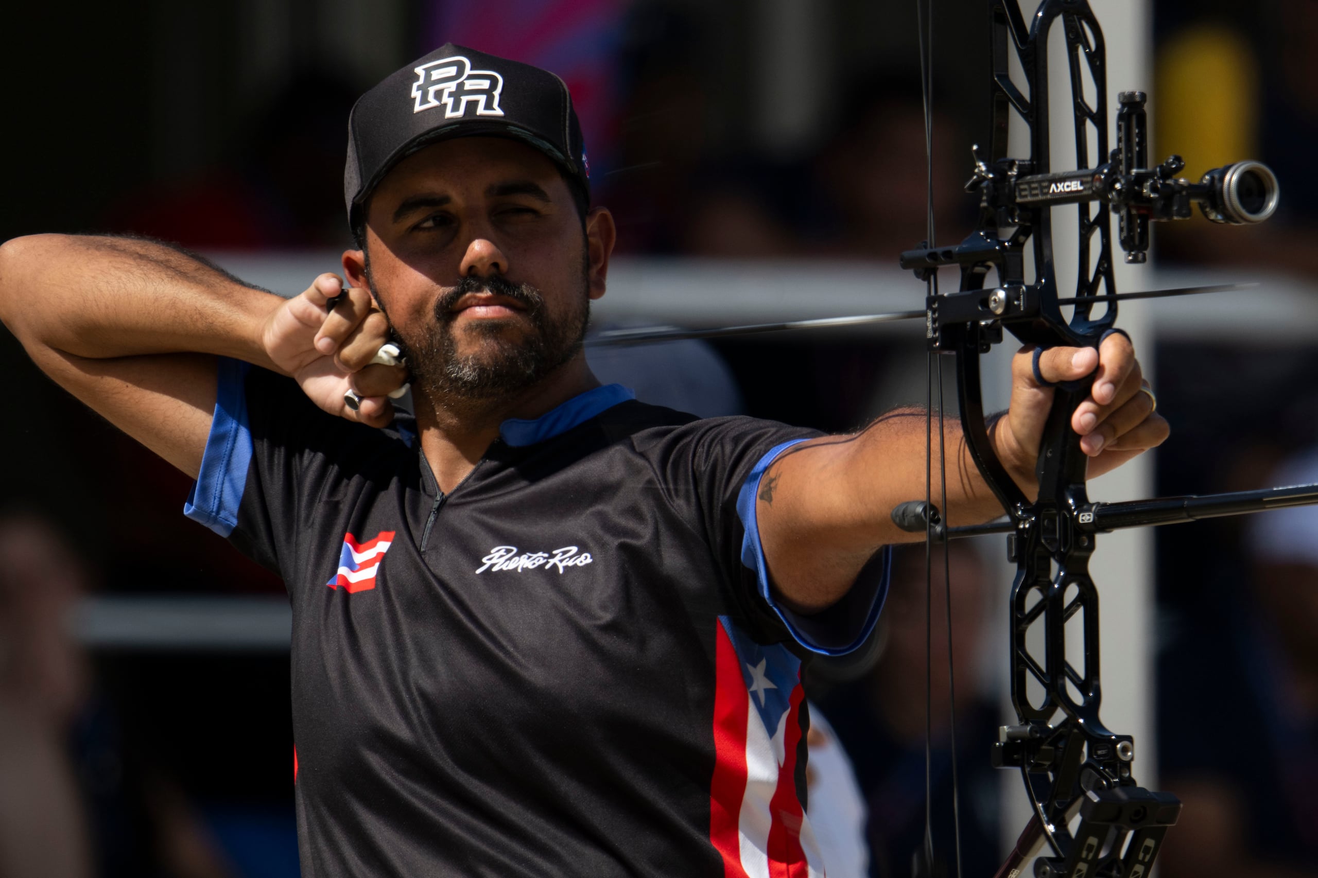 Jean Pizarro es ahora dos veces campeón del tiro con arco compuesto.