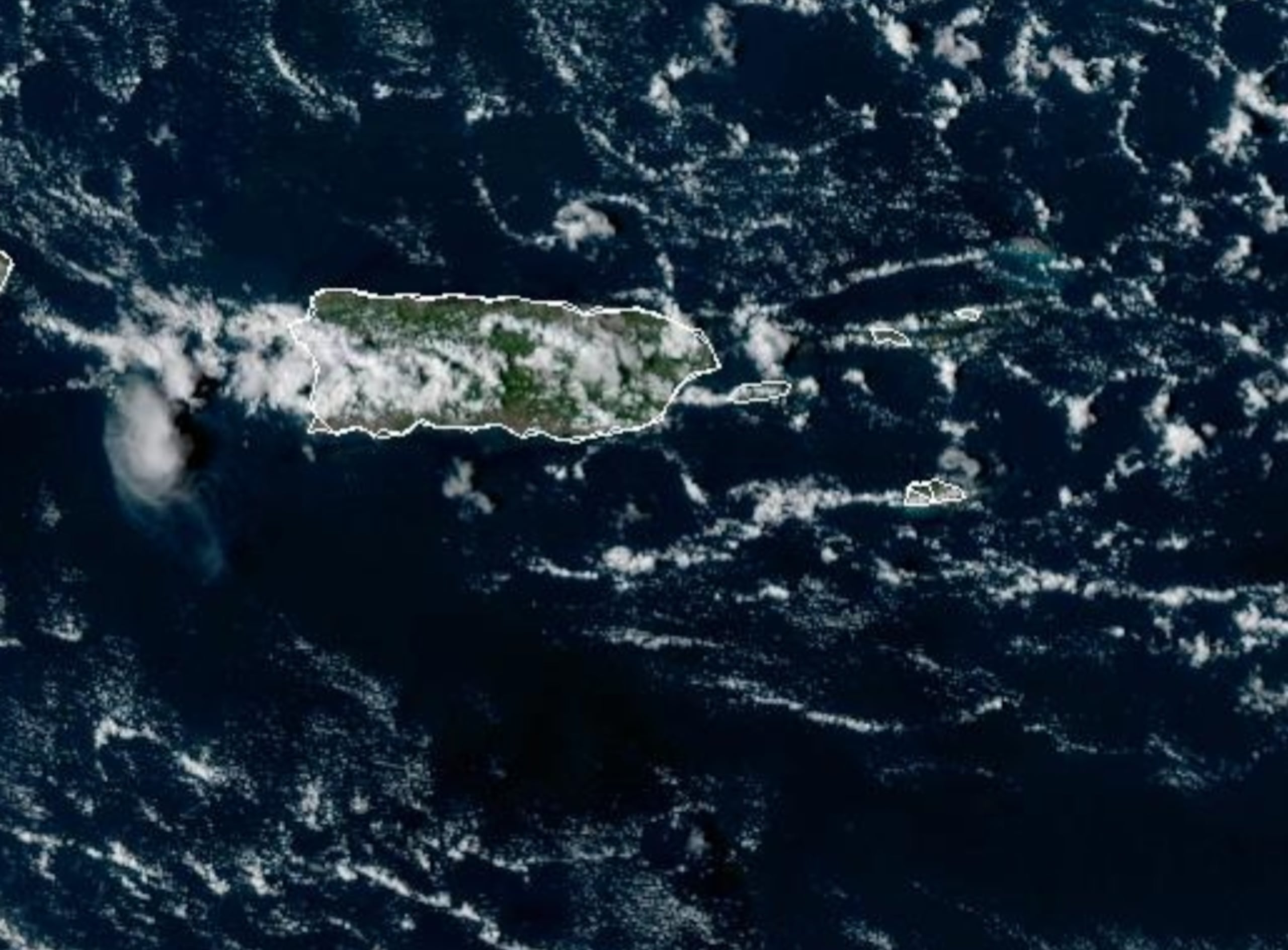 Según el pronóstico del Servicio Nacional de Meteorología en San Juan, el viento del este al noreste y el aumento gradual en la humedad propiciarán lluvias pasajeras durante la mañana en las zonas costeras expuestas al viento.