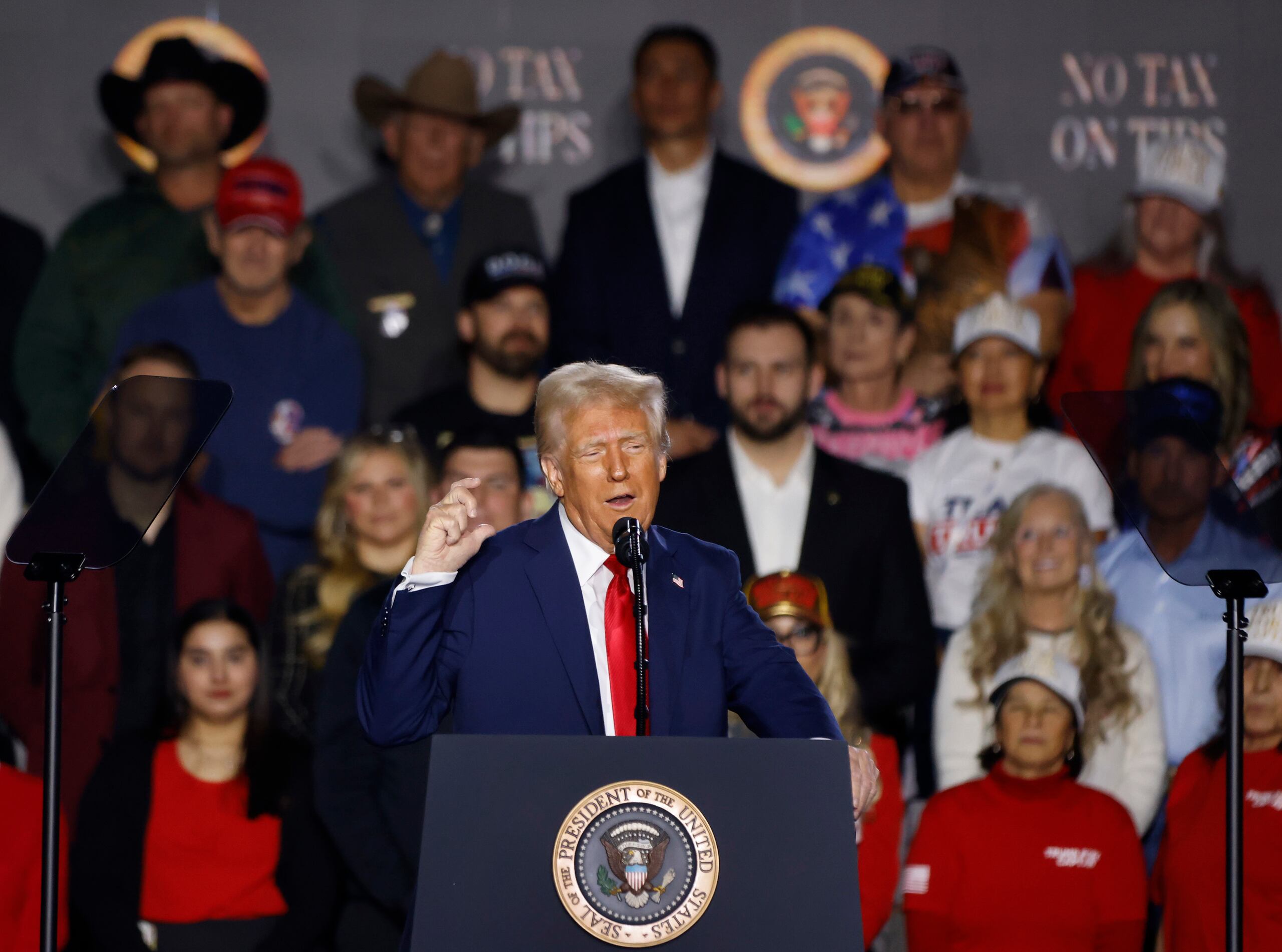 El presidente de Estados Unidos, Donald Trump. (EFE/BIZUAYEHU TESFAYE)