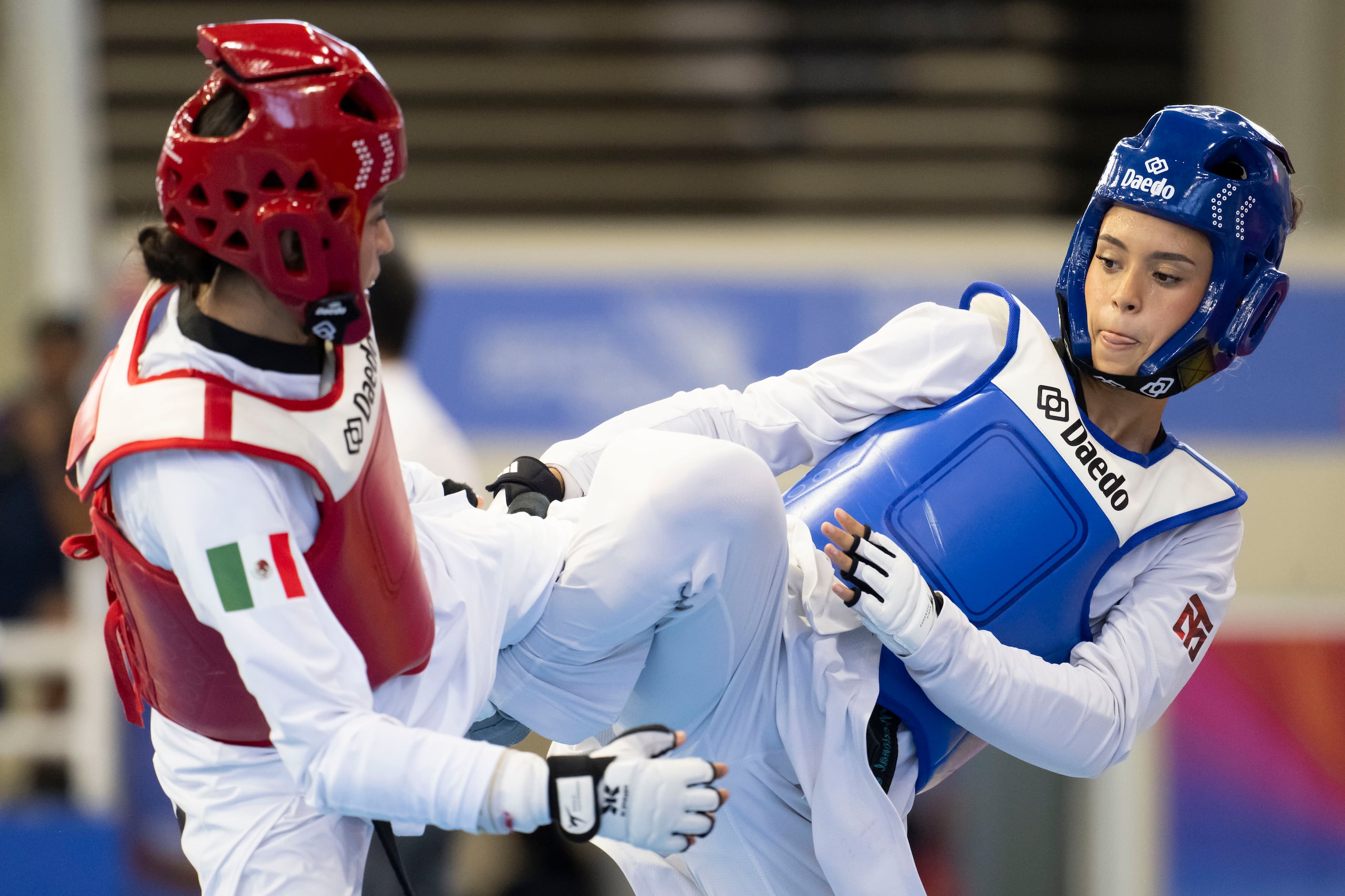 Alannis Alers fue de las tres medallistas de bronce en la acción del domingo en el taewkwondo.