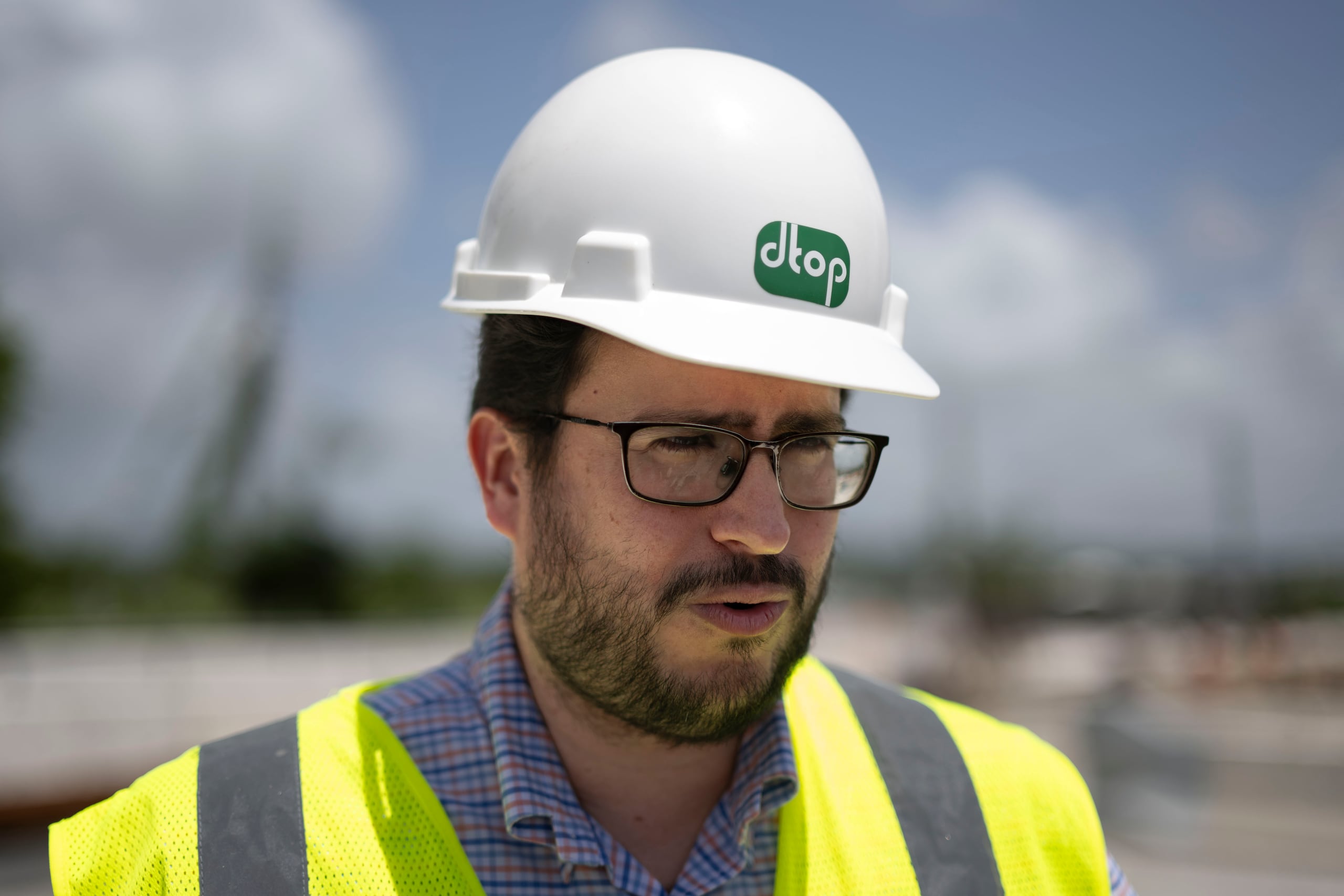 El secretario del Departamento de Transportación y Obras Públicas (DTOP), Dr. Edwin González Montalvo. FOTO POR: Carlos Giusti/GFR Media