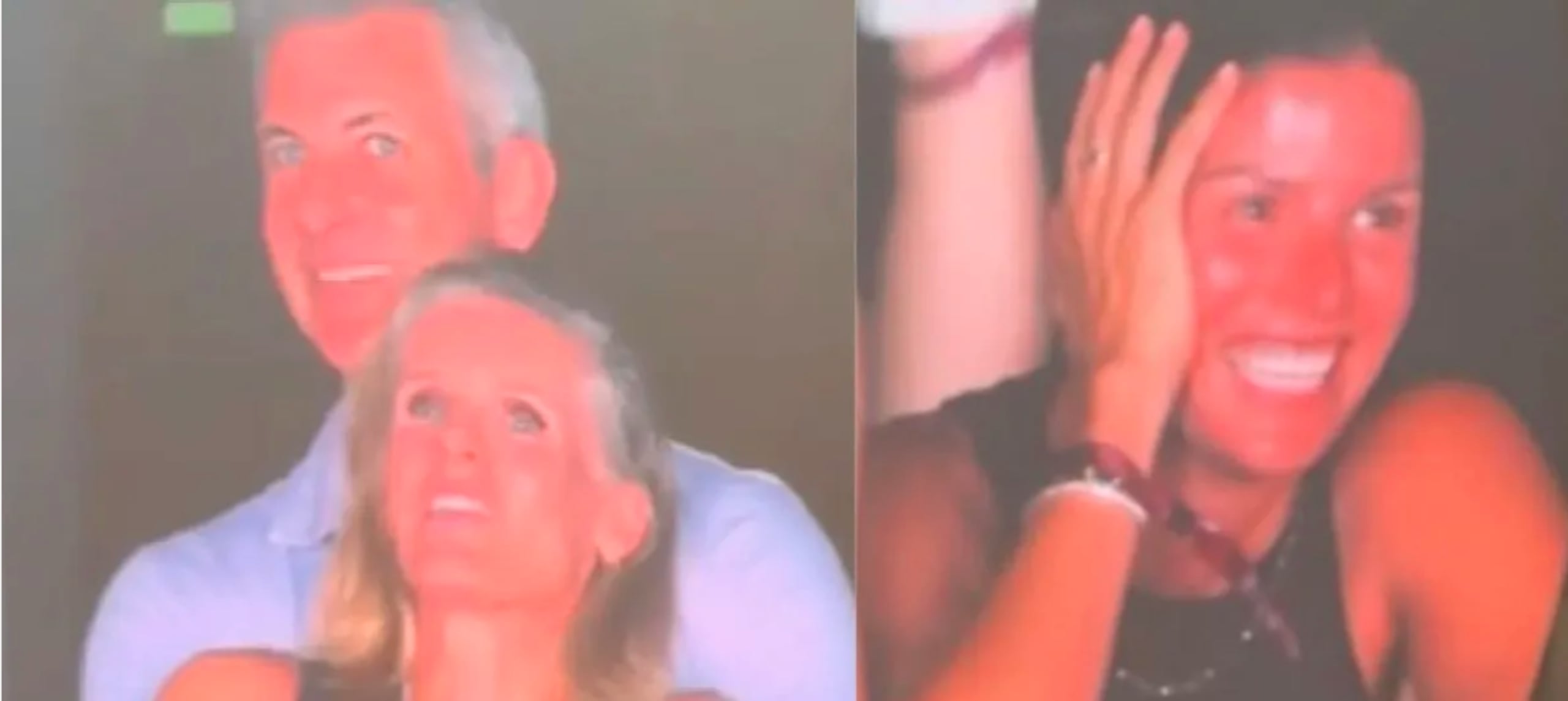 La mujer cuya reacción también se fue viral no es Alyssa Stoddard.