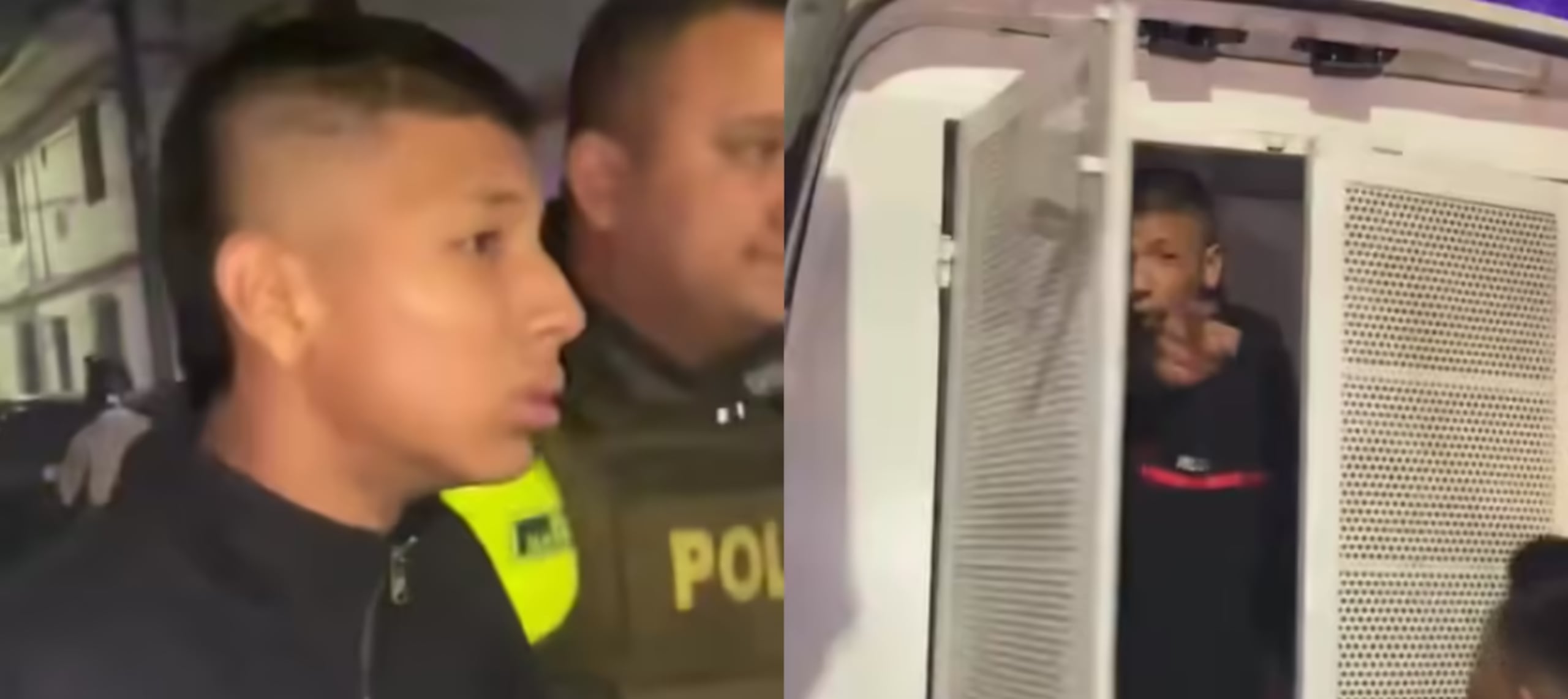 Los ladrones se movilizaban en una motocicleta.