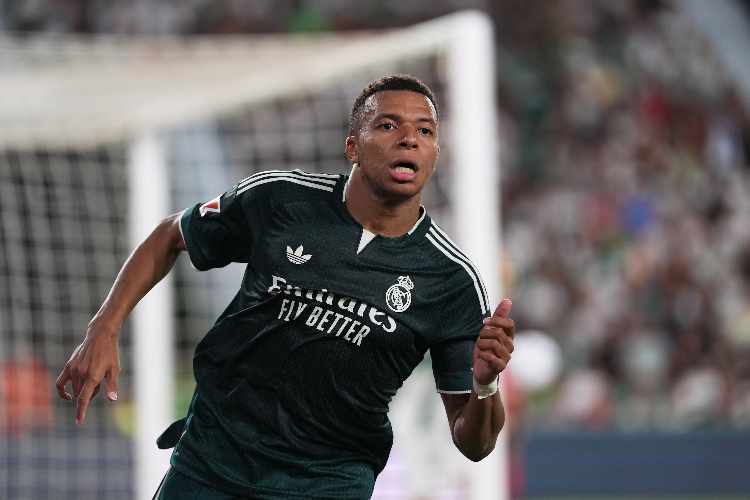 Kylian Mbappé del Real Madrid