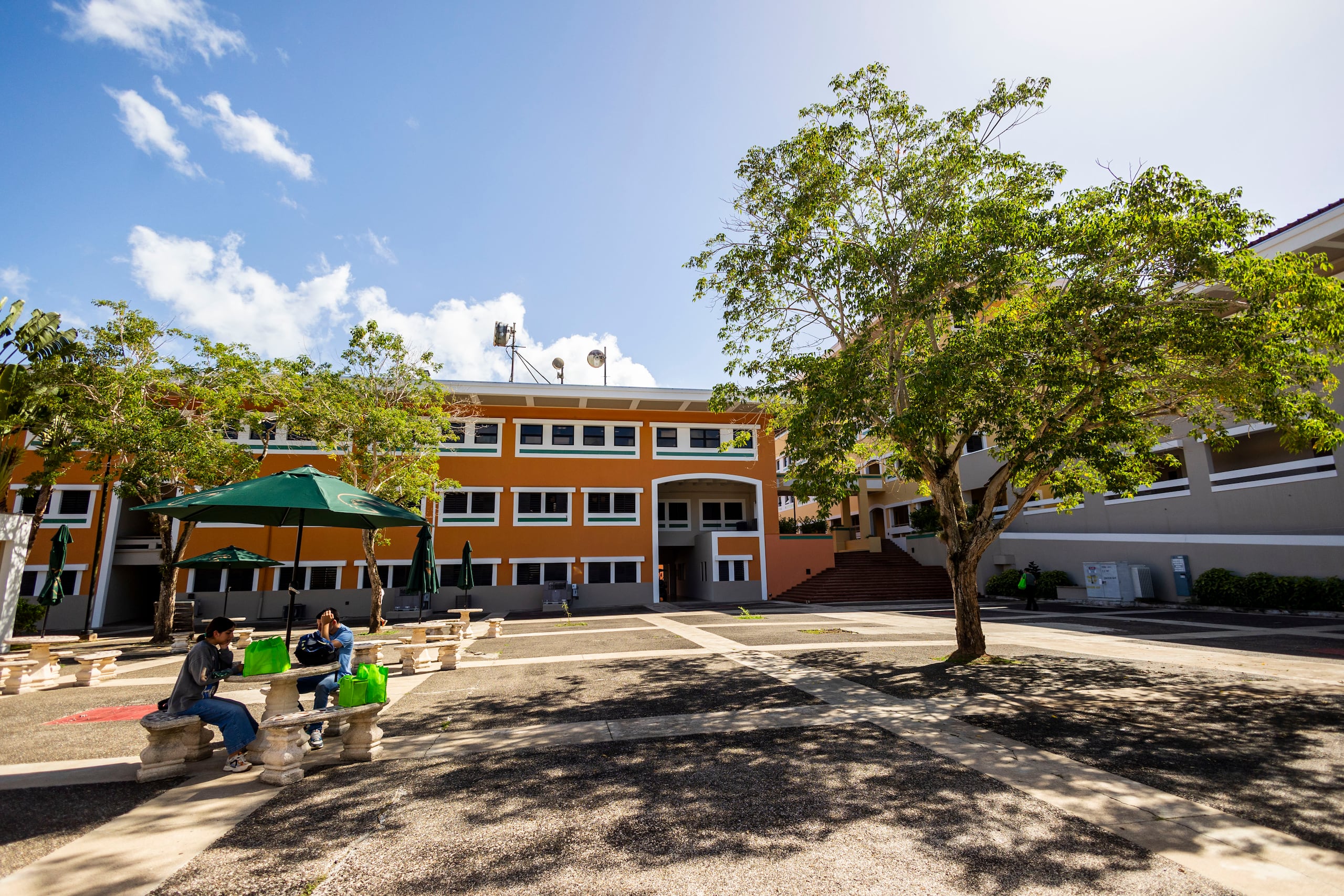 Espacio abierto en el Recinto de Utuado.