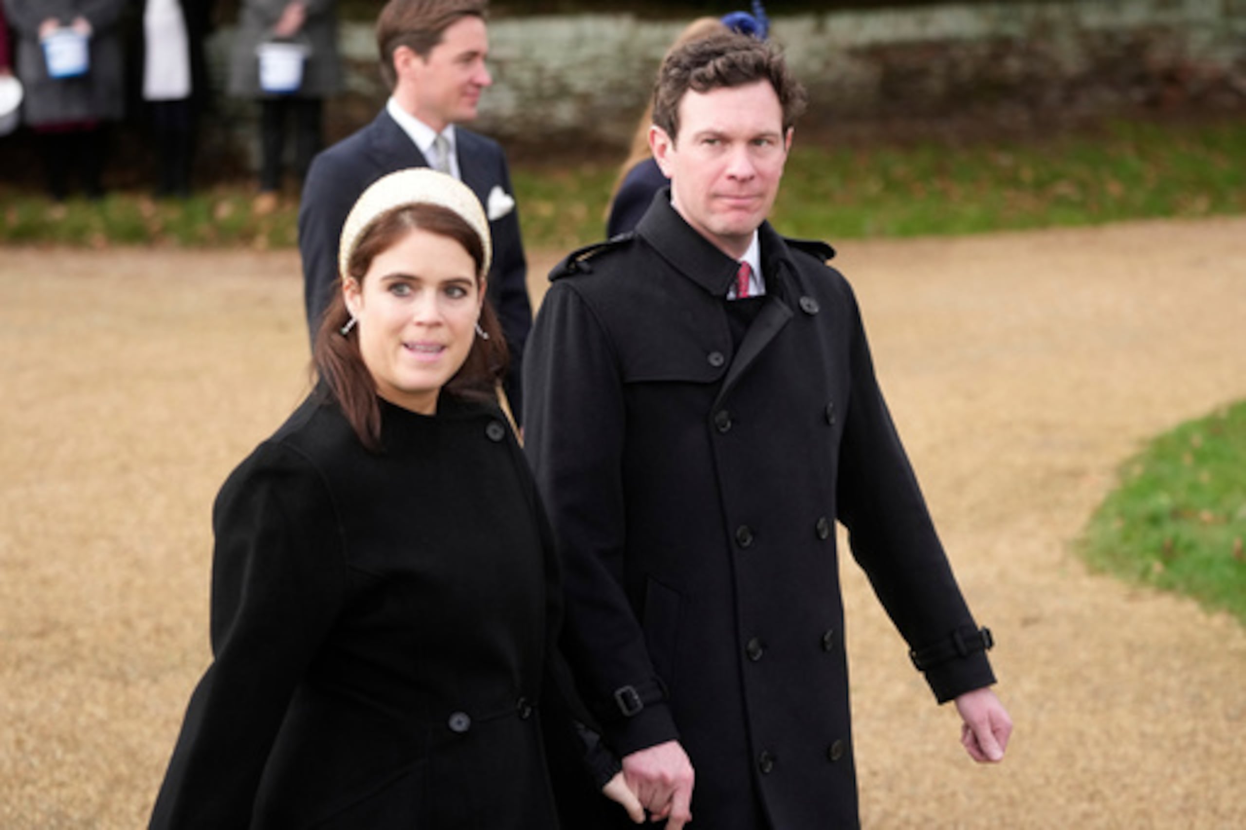 La princesa Eugenia de Gran Bretaña y su marido, Jack Brooksbank.
