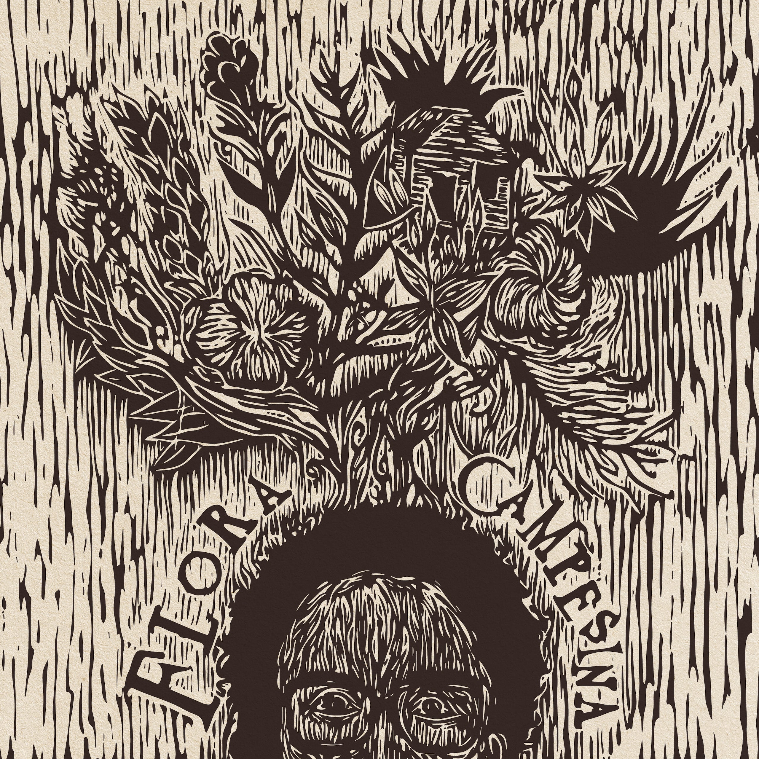 El álbum físico incluyte 11 grabados del artista plástico Kenneth Salgado.
