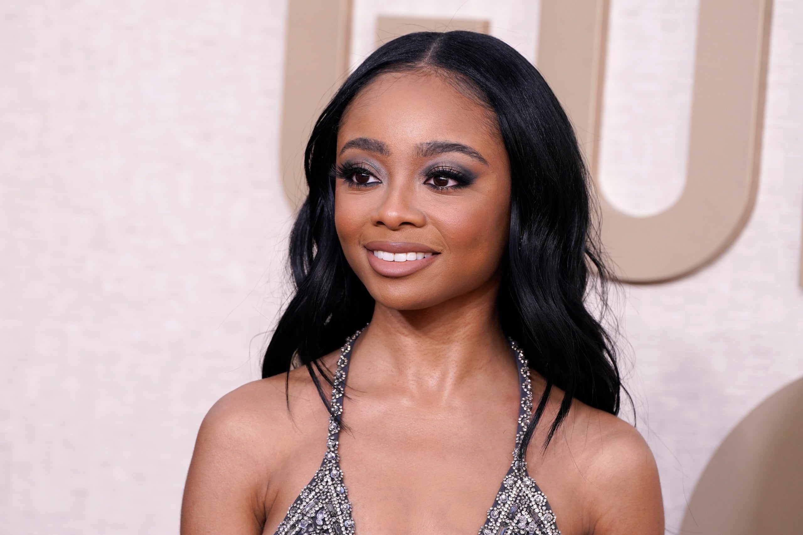 Skai Jackson arrives saltó a la fama con su personaje en “Jessie" (Photo by Jordan Strauss/Invision/AP)