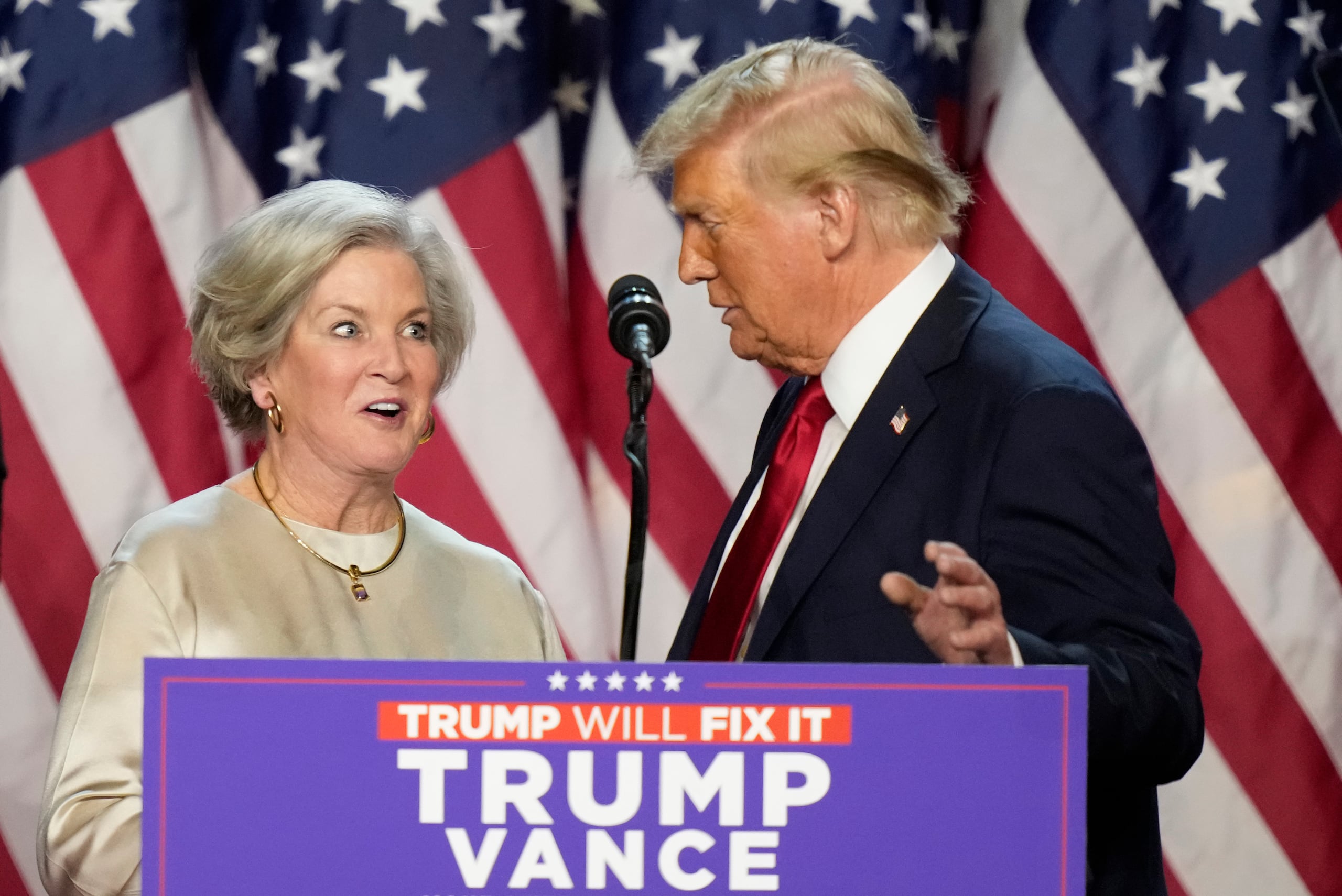 Wiles ha sido reconocida por ser capaz de hacer lo que pocos han sido capaces de hacer: ayudar a controlar los peores impulsos de Trump.
