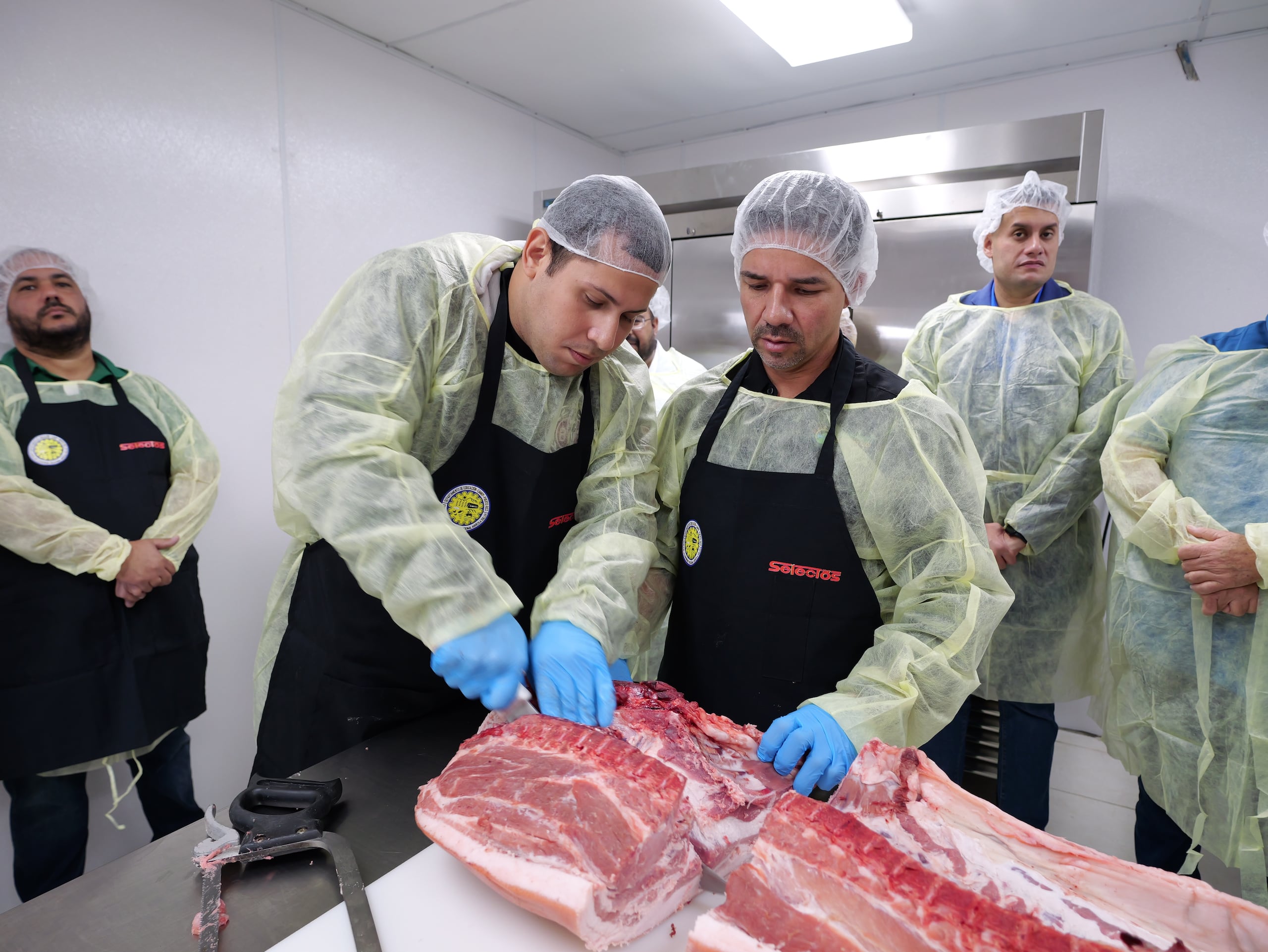 Necesidad real en el sector de alimentos: Ante la escasez de carniceros, Supermercados Selectos gestó el curso de tablajería gratis en la Vocacional Agrícola Soller, en Camuy. A partir de este mes, se volverá a ofrecer el curso, que consta de 70 horas contacto que se completan en 17 semanas.