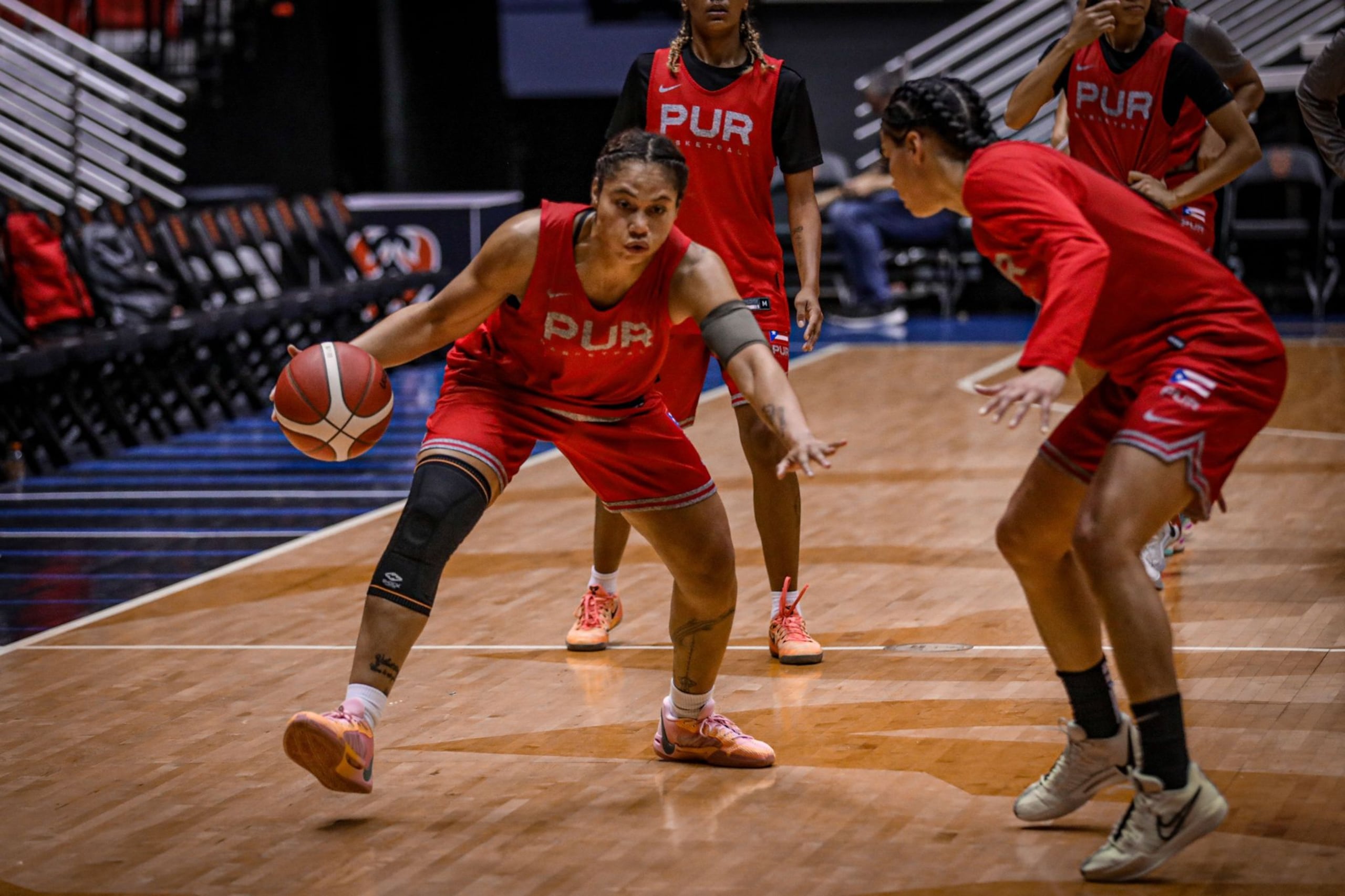 La escuadra nacional realizó hoy jueves su primera práctica de cara a su preparación para competir en los Juegos Olímpicos París 2024.