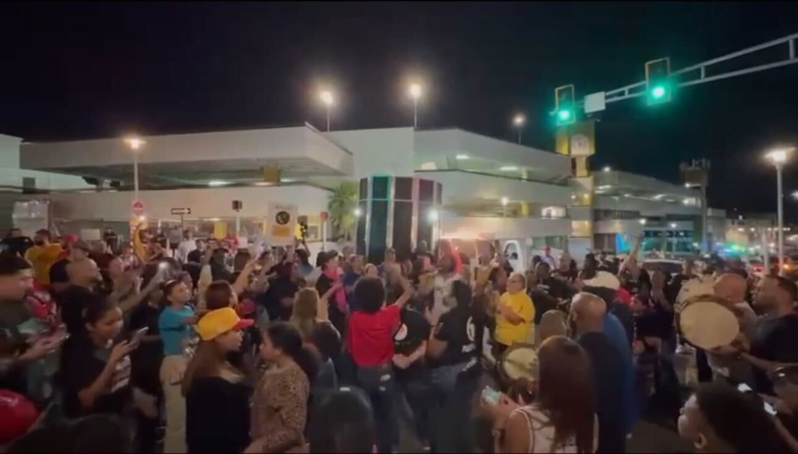 Manifestación de los Gigantes de Carolina.