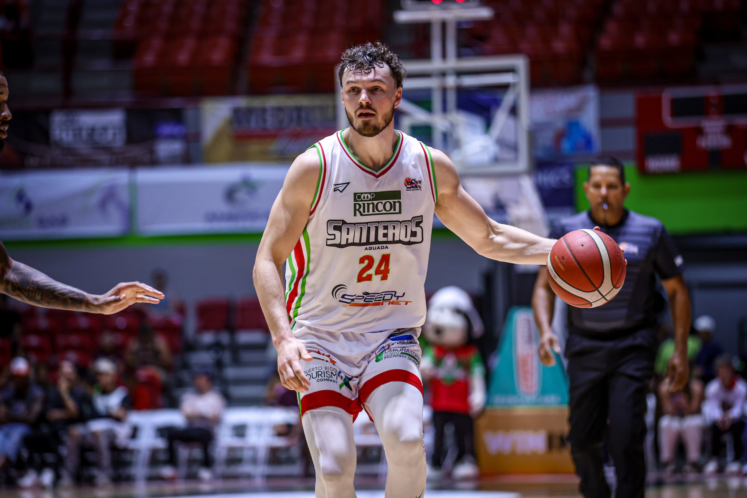 John Meeks debutó el año pasado en el Baloncesto Superior Nacional (BSN) con los Santeros de Aguada.
