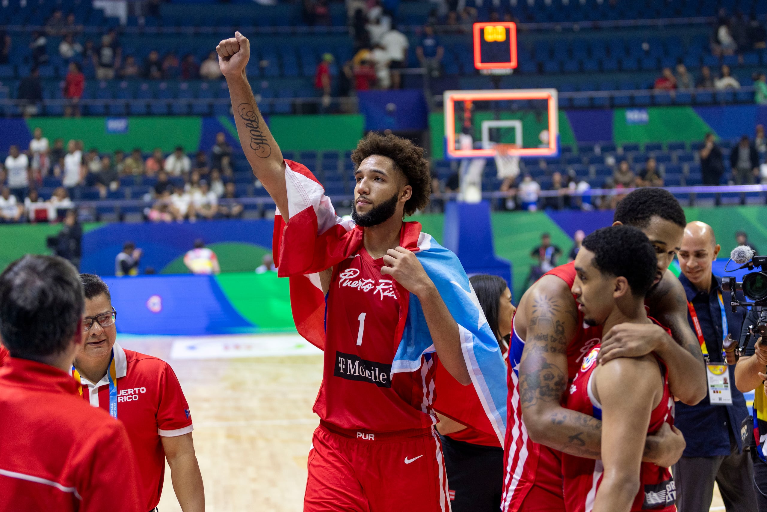 George Conditt viene de demostrar su capacidad en la Copa del Mundo de la FIBA.