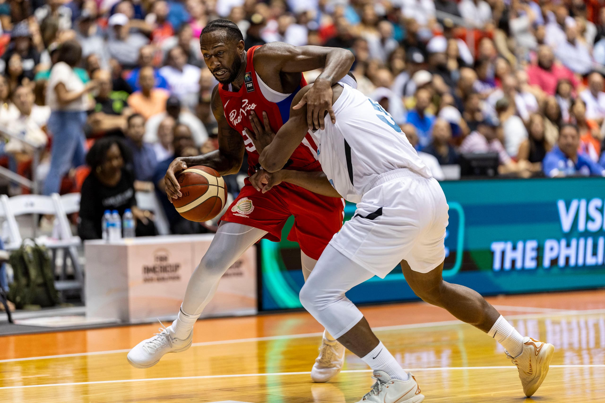 Davon Reed jugó con el Equipo Nacional de Puerto Rico en la primera ventana clasificatoria del AmeriCup 2025.