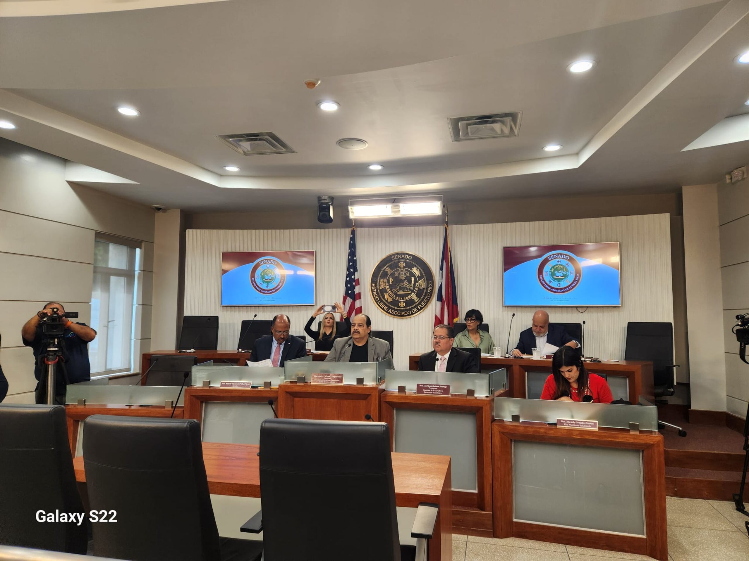 La secretaria de Corrección y Rehabilitación, Ana Escobar, no compareció esta mañana a la vista senatorial.