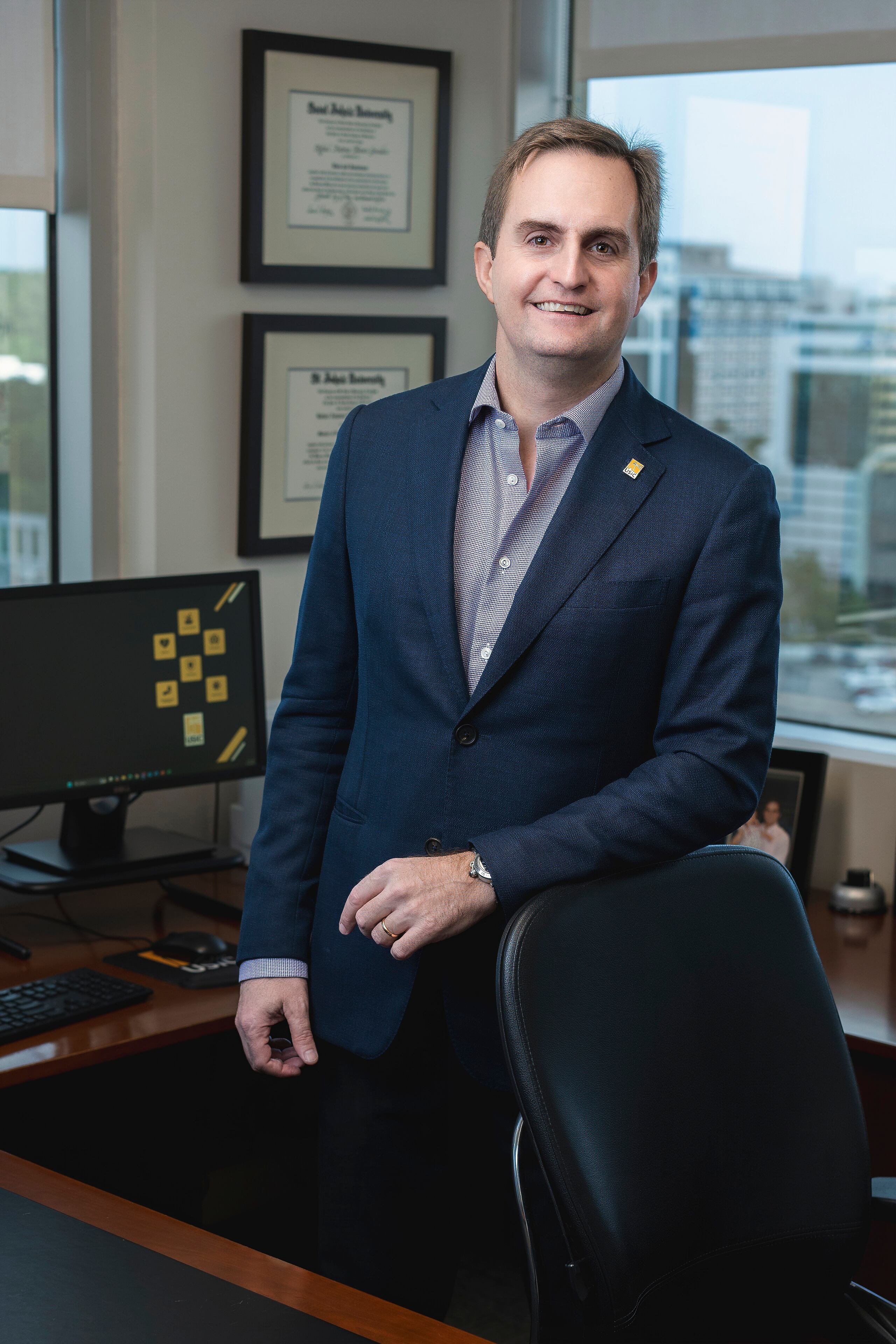 Rafael Blanes, hijo del fundador, Antonio Blanes (QEPD), asumirá las riendas de USIC tras el retiro de Frederick Millán.