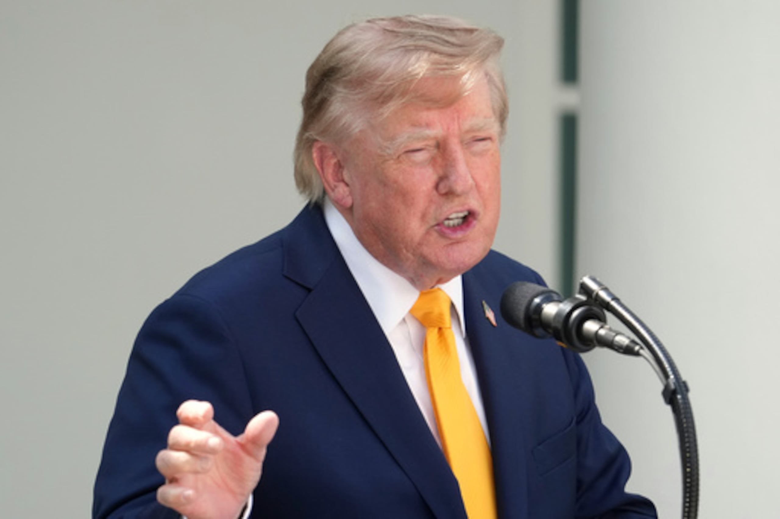 El presidente Donald Trump.
